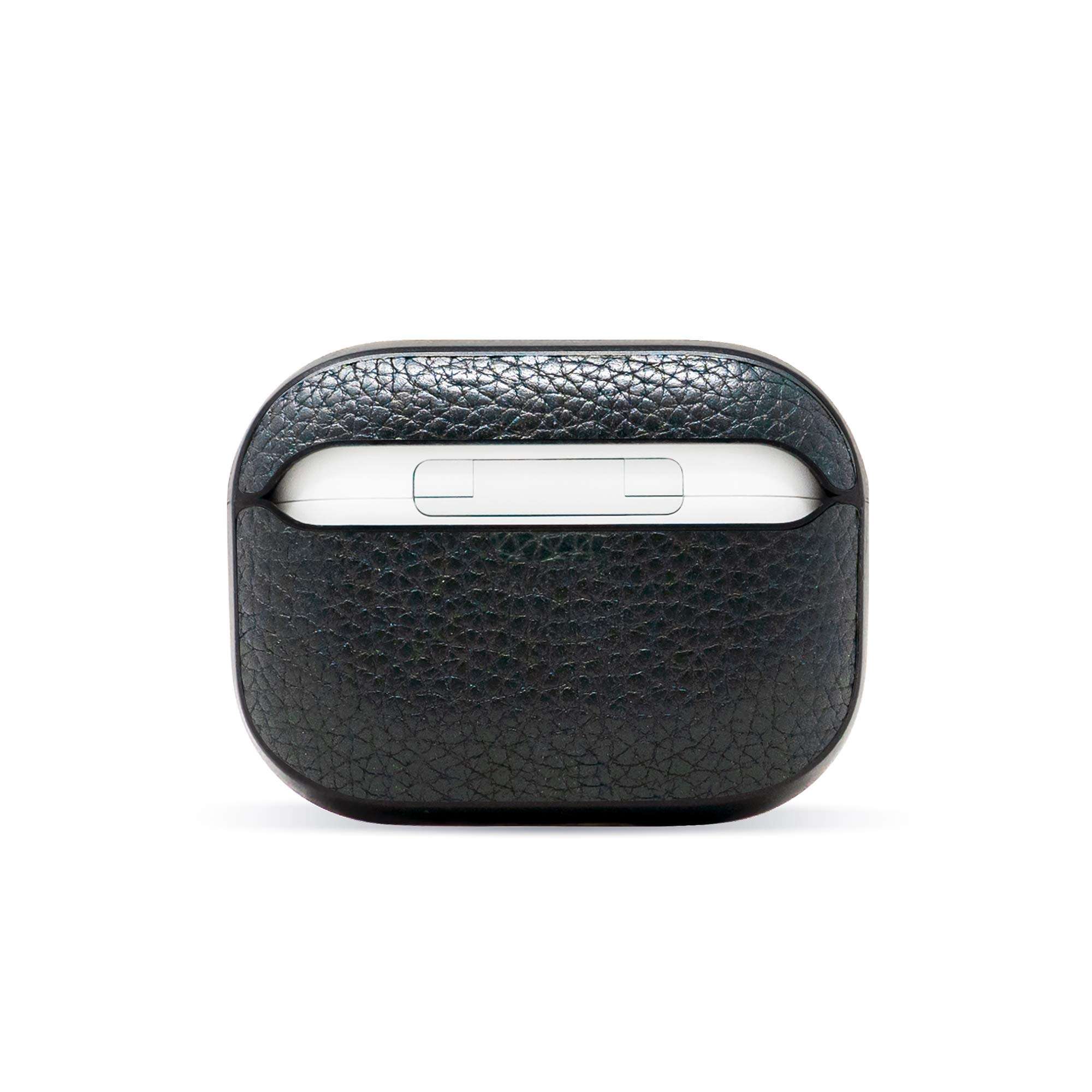 Mous – Protective Airpods Pro Case Cover with Keychain, Wireless Charging Compatible - Genuine Leather - Black – AirPods Pro Accessories 3
