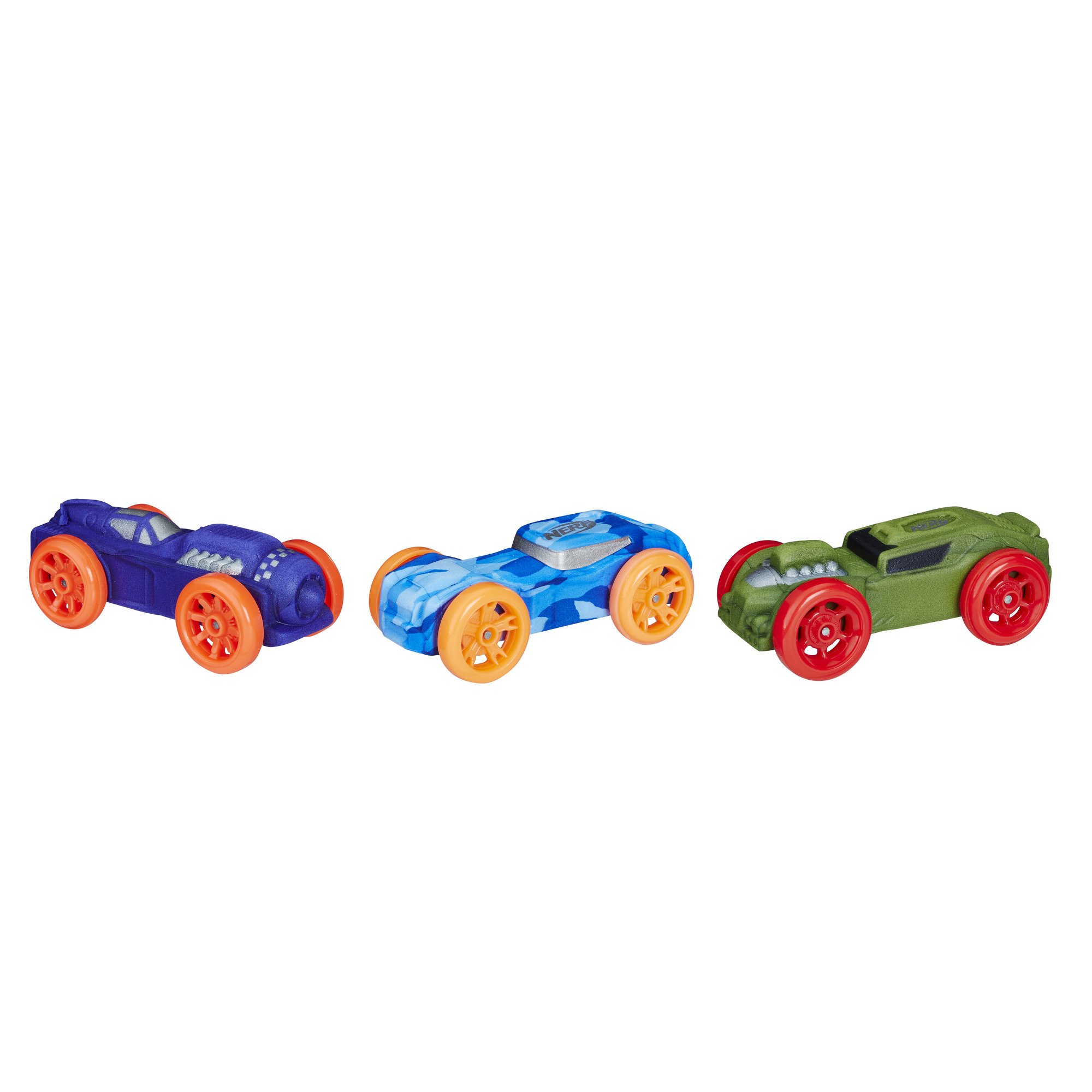 Nerf Nitro Foam Car 3-Pack (Version 8) (E1236) 1