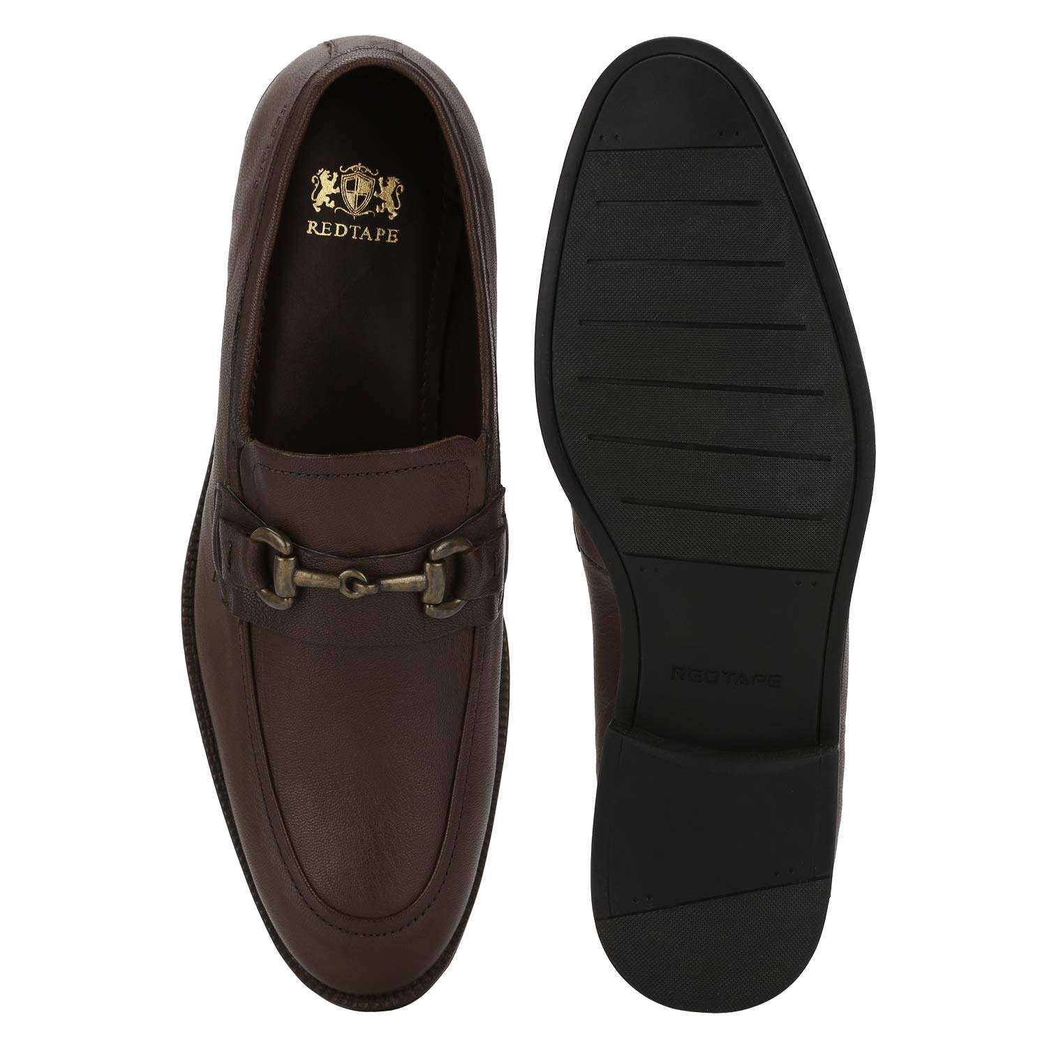 Red Tape Men Brown Moccasin-11 4