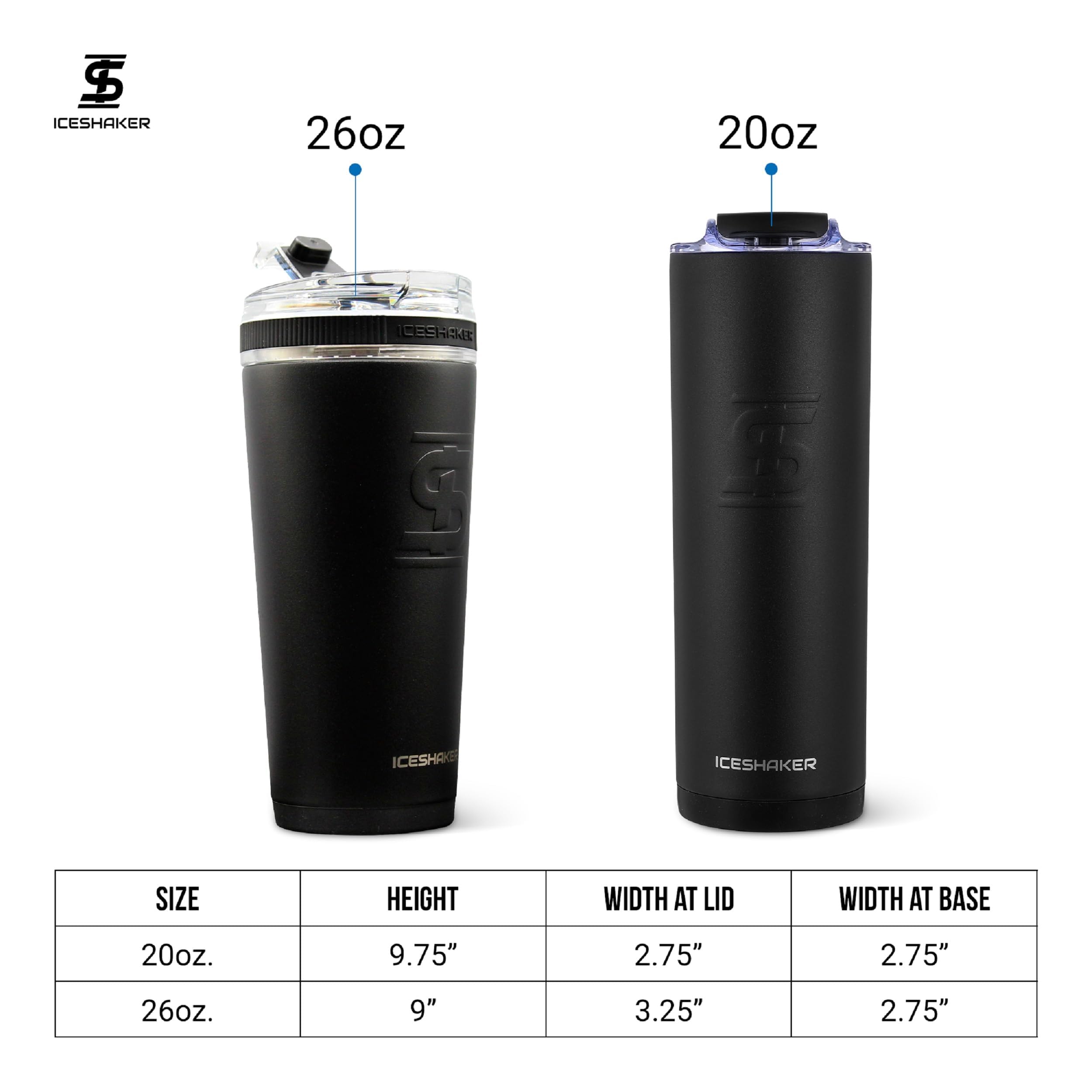 Ice Shaker Insulated Stainless Steel Tumbler | 20 oz, Mermaid | 24+ Hours Cold & 6+ Hours Hot | Removable Straw and Drink Spout | Odor-Free Tumbler Cup Water, Coffee, Tea, Smoothies, Cocktails 5