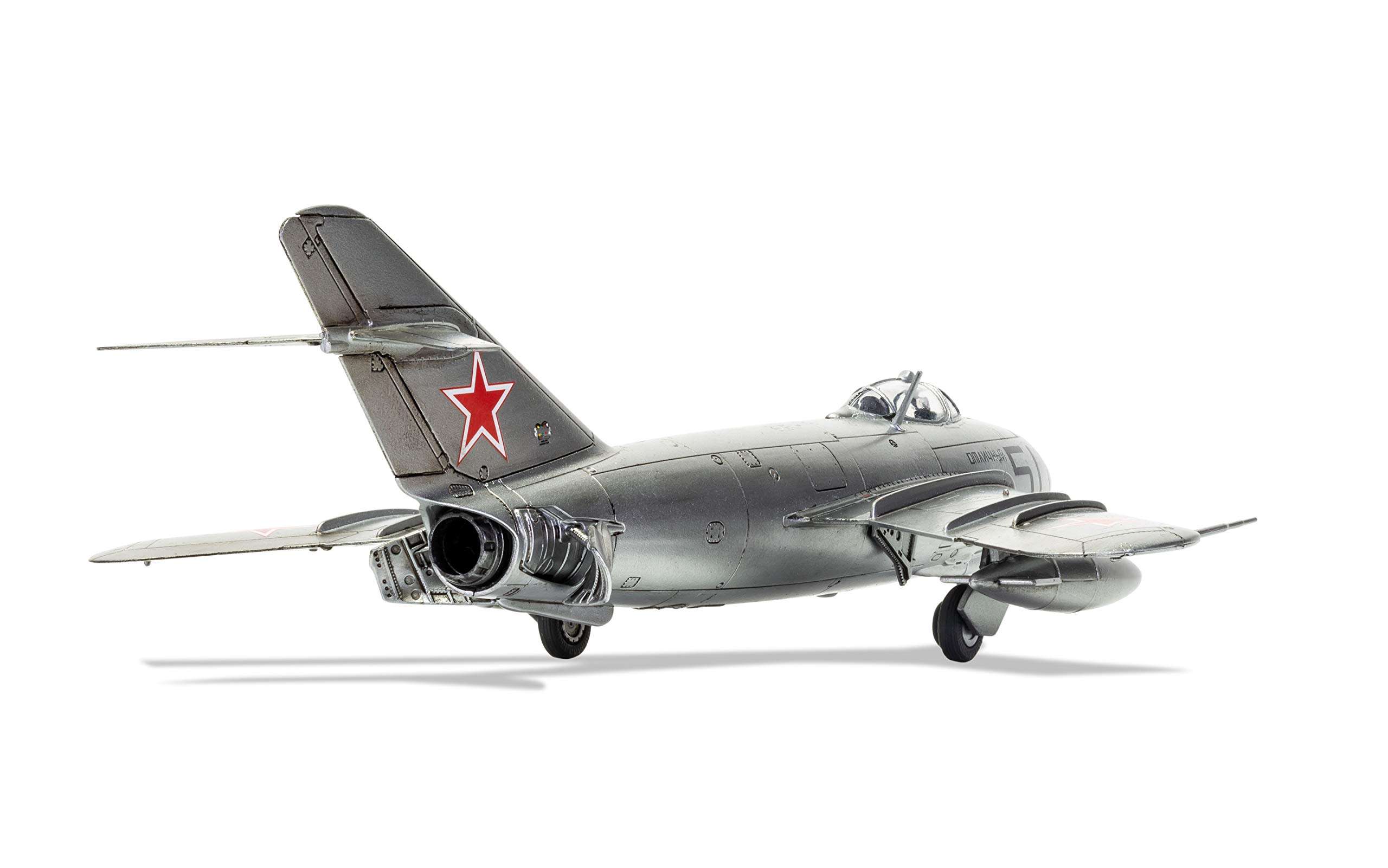 Airfix Model Airplane Kit Gift Set - A03091A Mikoyan-Gurevich MiG-17F 'Fresco', Plastic Plane Model Kits for Adults & Kids 8+, Skill Level 2, 1:72 Scale WW2 Military Aircraft - Real Aeroplane Gifts 4