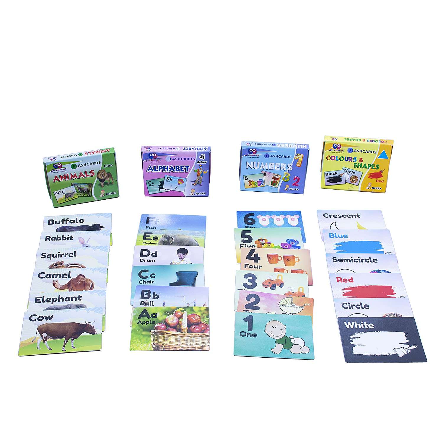 Smart Picks Colour and Shapes Flashcards for Kids 4