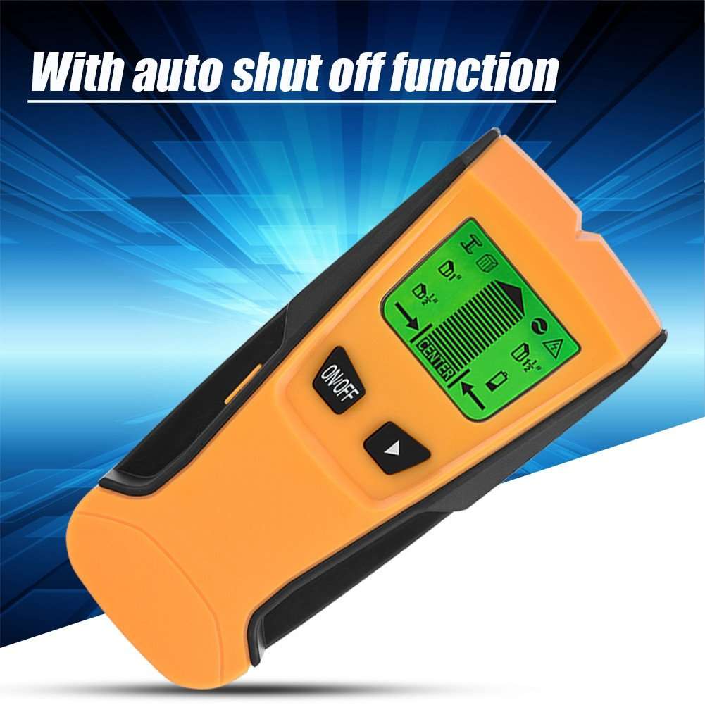 3 in 1 Metal Detector Stud Wood Wall Center Scanner Finder Metal AC Tool Kit Auto Shut Off 4