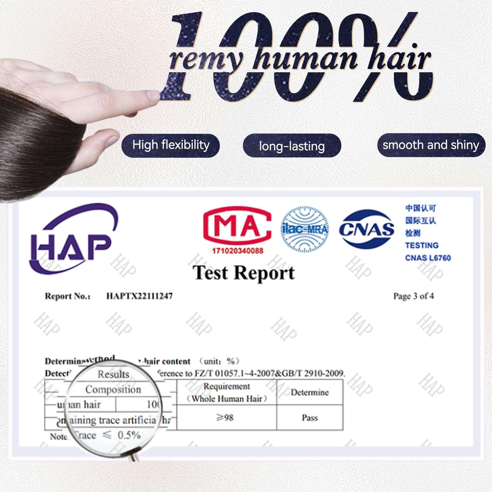 starluck Hair Toppers for Women Real Human Hair with Bangs 4.5"*5.5"Large Base 14 Inch 100% Real Human HairToppers for Women with ThinningHair(Light Brown) 6