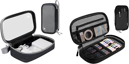 pack all Packing Organizer Bundle | 1 Clear Electronic Organizer & 1 Pencil Case Plus for family, men, women and children
