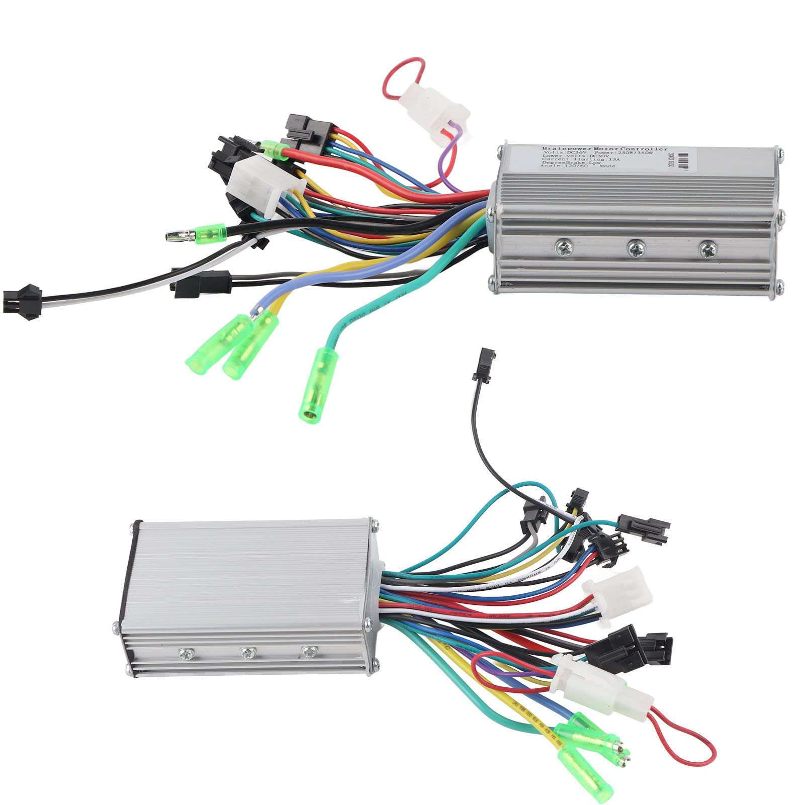 Zerone E Bike Controller,Controller LCD Display Control Panel Controller LCD Display Control Panel with Shift Switch Accessory for Electric Bike Scooter (36V 250/350W Color Screen Dual Mode) 3