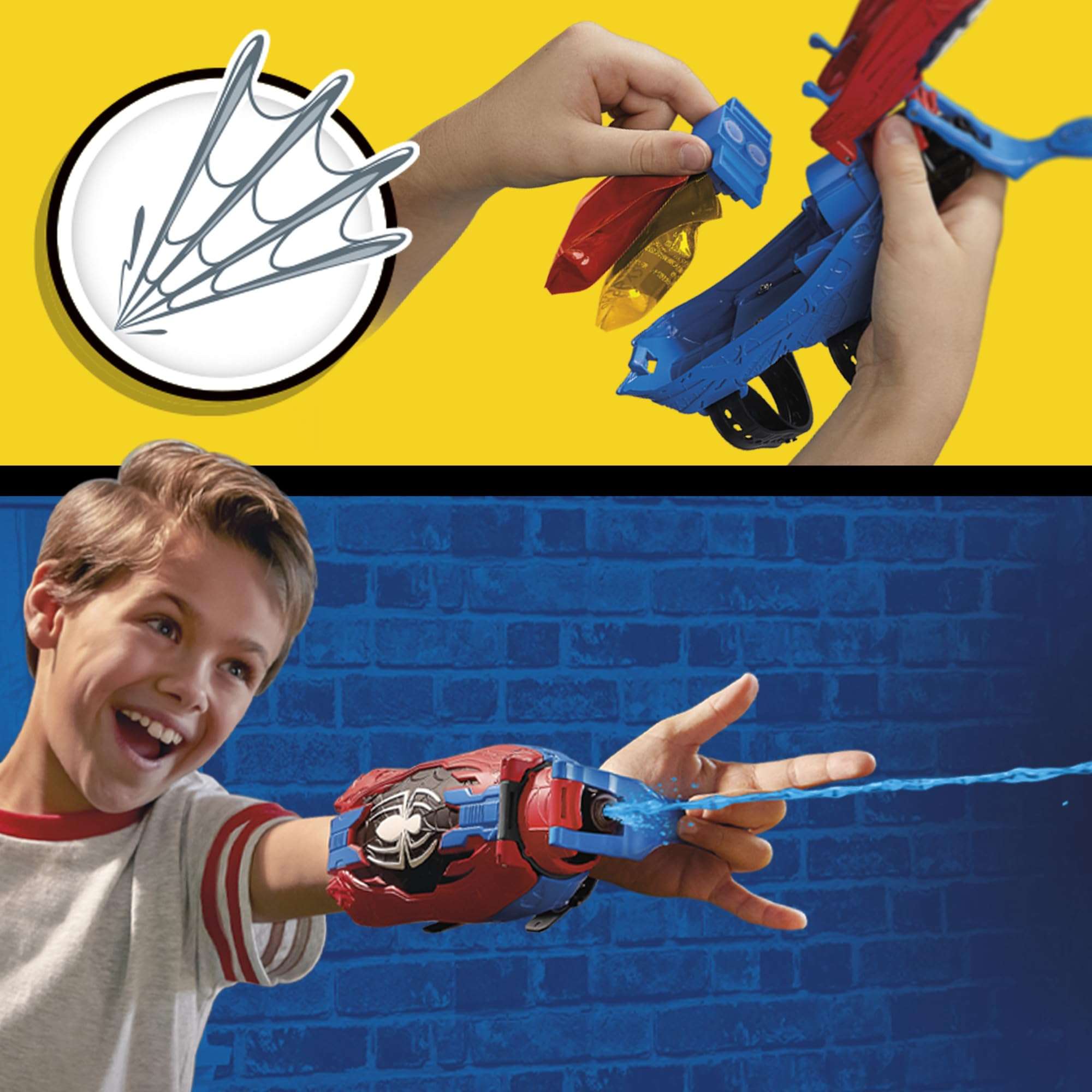 Marvel Spider-Man Real Webs Ultimate Web Fluid Refill for The Ultimate Web Blaster Role Play Web Shooter, Super Hero Toys for Kids, Ages 5+ 3