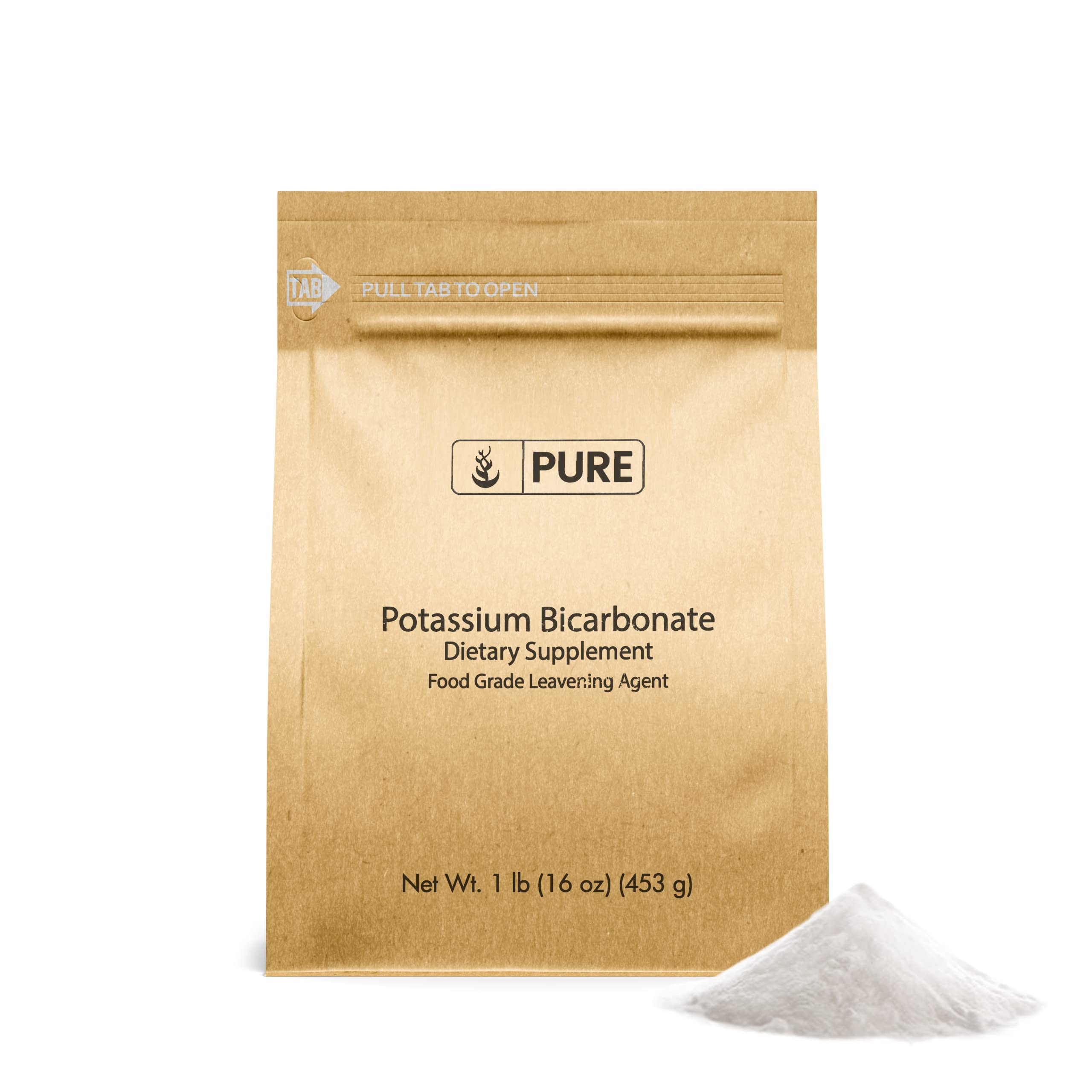 Pure Original Ingredients Potassium Bicarbonate, Magnesium Chloride, & Epsom Salt Bundle, (1lb) Food Safe, Cleaning & Cooking 3