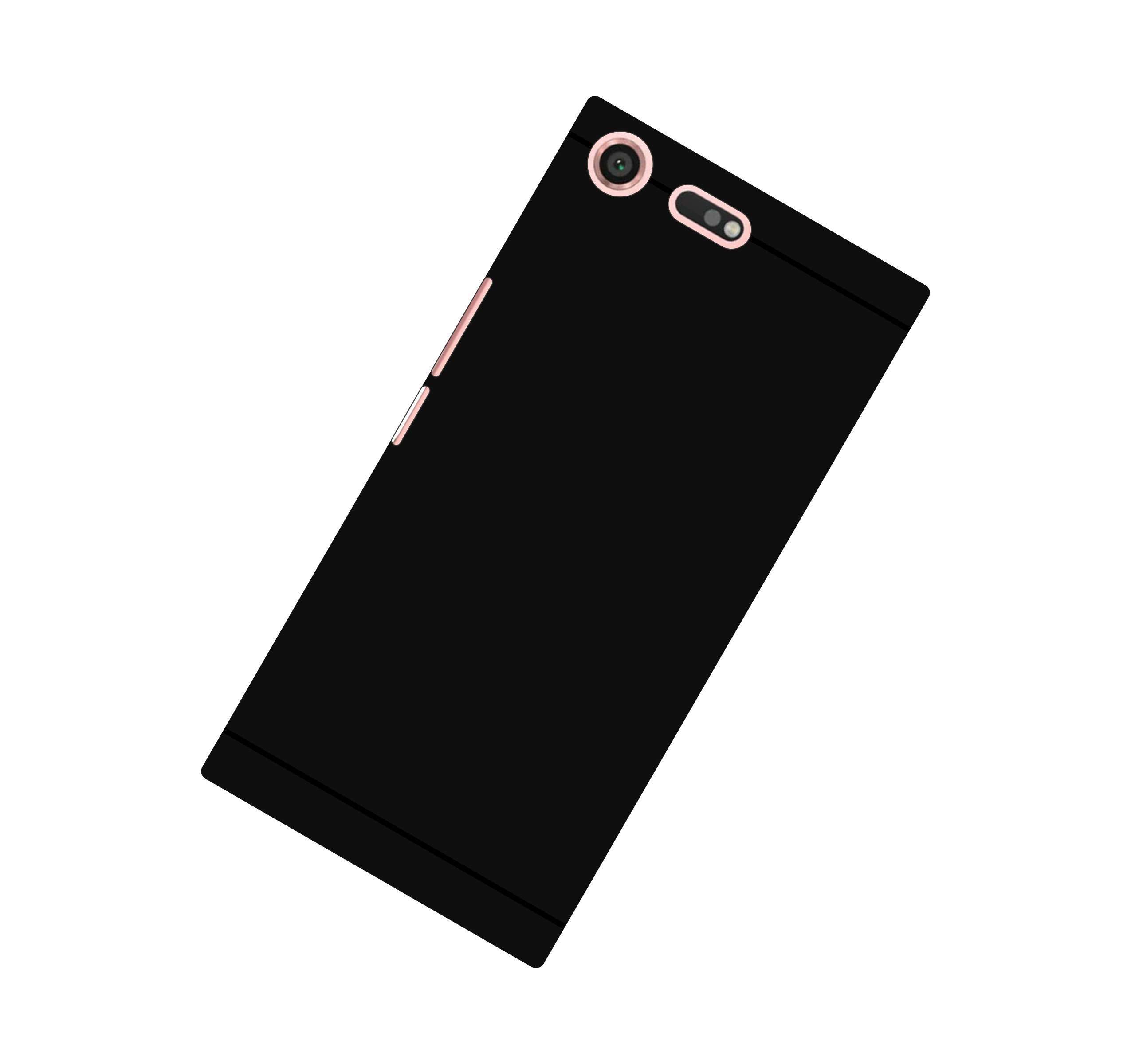 Case Creation Plain Soft case for Xperia XZ Premium,Black Flexible Soft Edge Cover Case Back Covers for Sony Xperia XZ Premium -Bk 4