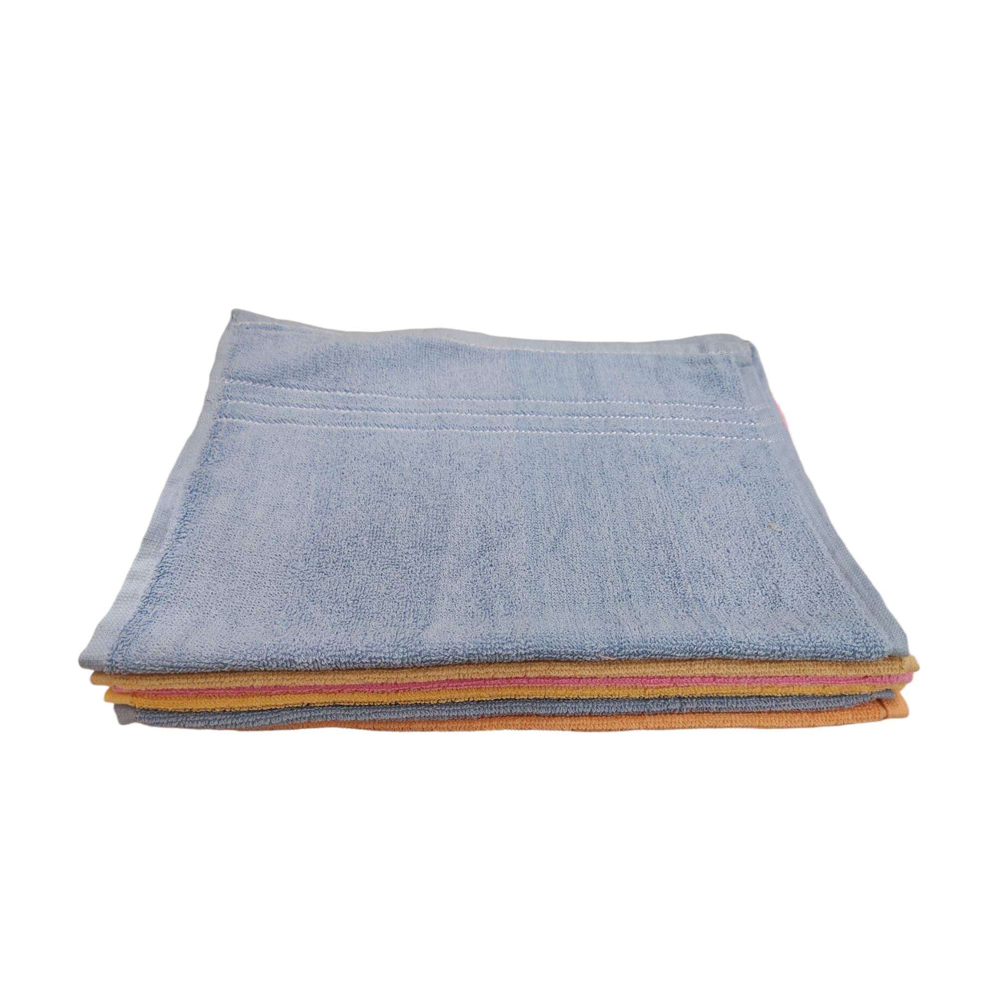 100% Cotton Set of 3 Piece Hand Towels, 350GSM, Ultra Soft, Super Absorbent, Antibacterial & Quick Dry Hand Towels for Gym, Exercise, Kitchen, Office, Workout, face Cleaning 3