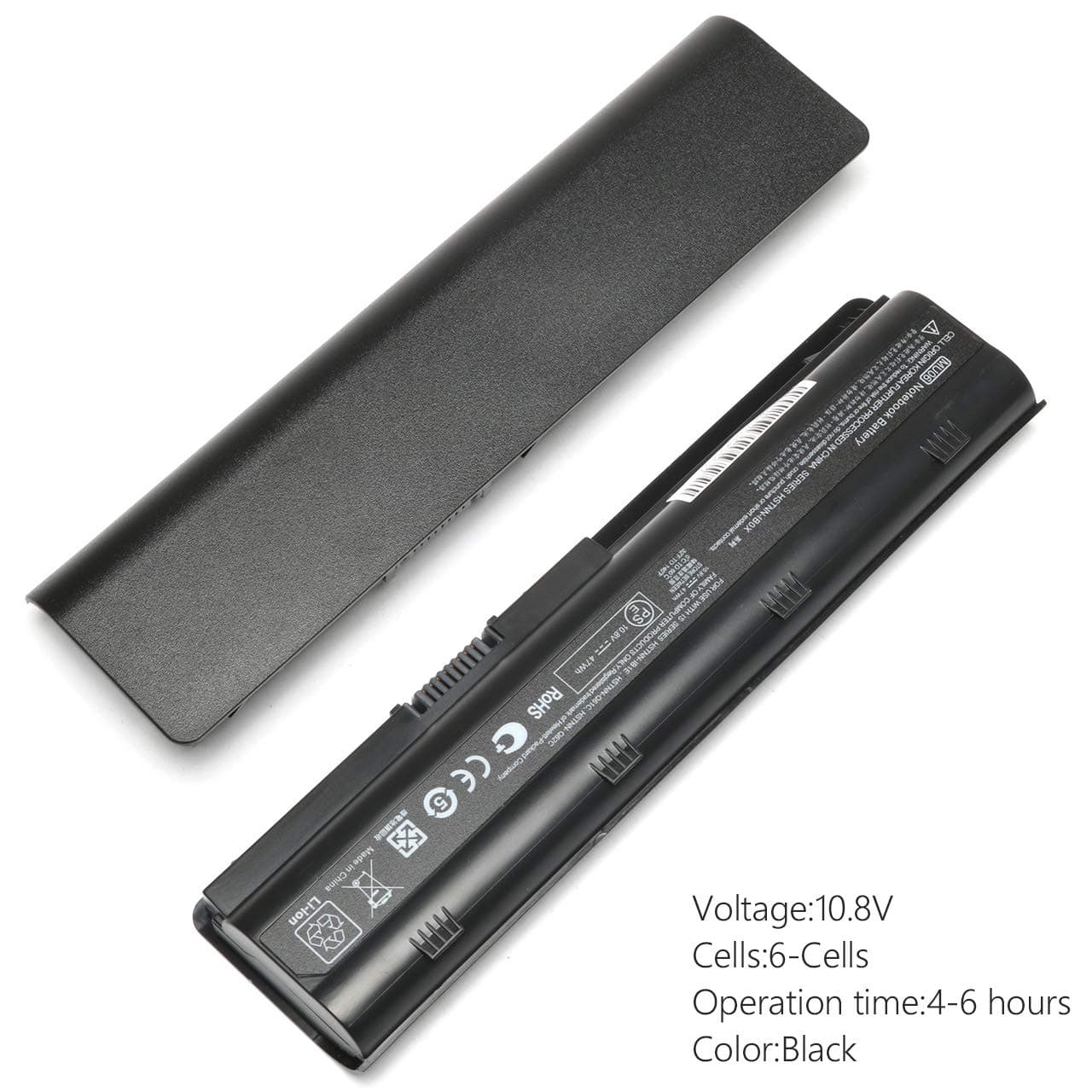 593553-001 MU06 MU09 Laptop Battery for HP CQ32 CQ42 CQ43 CQ56 CQ56Z CQ57 CQ62 CQ62Z CQ72 CQ630 WD549AA HSTNN-I84C 593554-001 593555-002,HP Pavilion DM4 DV5 DV6 DV7 G4 G6 G7 G56 G62 G72 Series 5