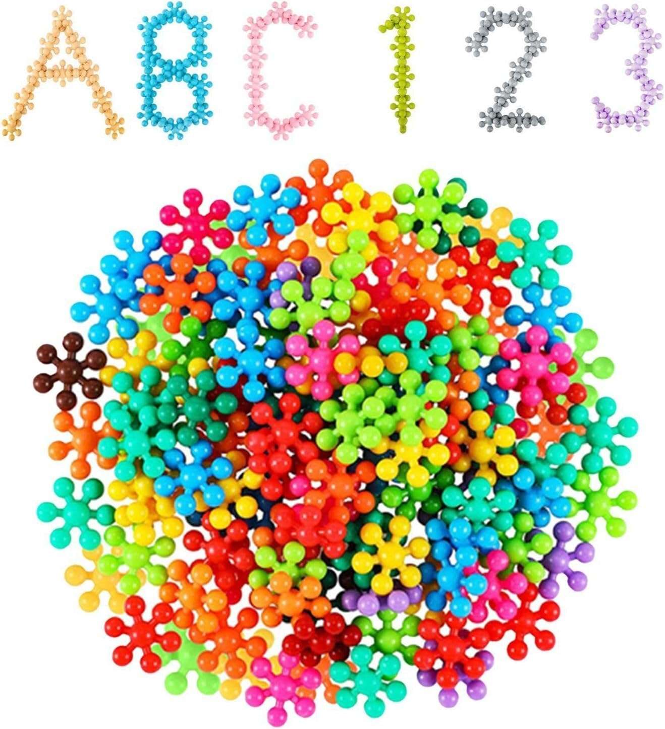 150 Pcs Creative StarLink Interlocking DIY Blocks Educational STEM Toy for Kids 3