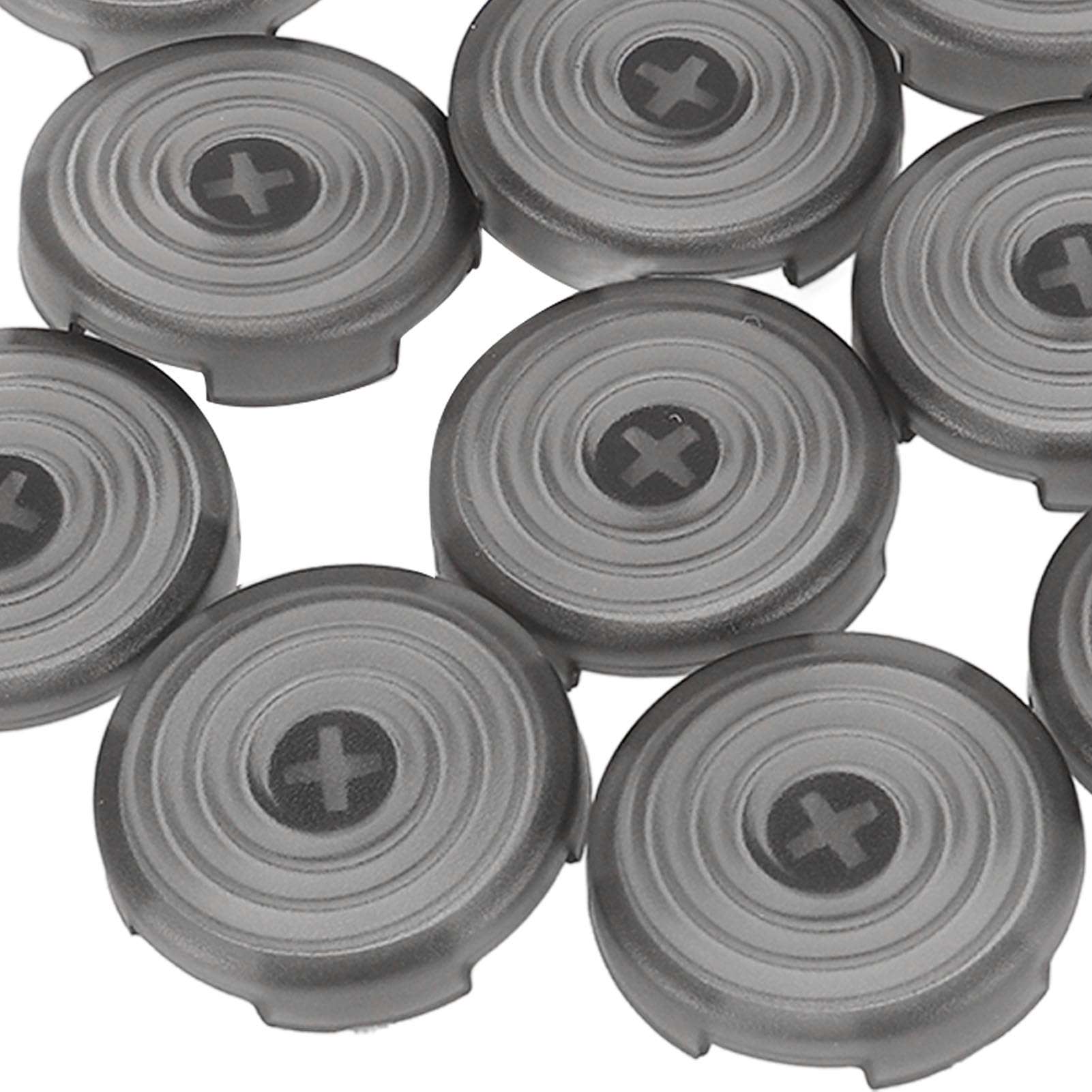 14 Pcs Fighting Game Keyboard Keycap, 22.5mm 28.5mm Fight Stick Key Cover for Replacement, for sallybox, for fightingbox, for slimbox, for flatbox (Black) 4