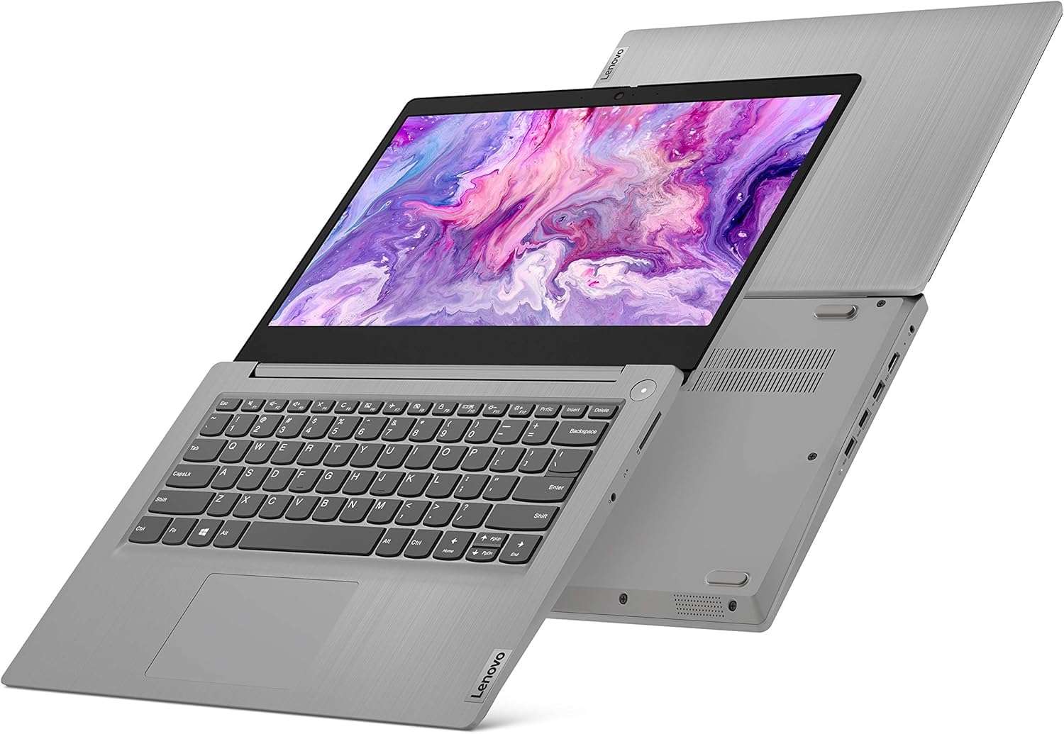 Lenovo IdeaPad 3 14IIL05 2024 Laptop, 2-Core Intel Core i3-1005G1, 14" FHD IPS Display, Intel UHD Graphics, 4GB DDR4 512GB SSD, Fingerprint, Wi-Fi 5, Win11 Pro 3