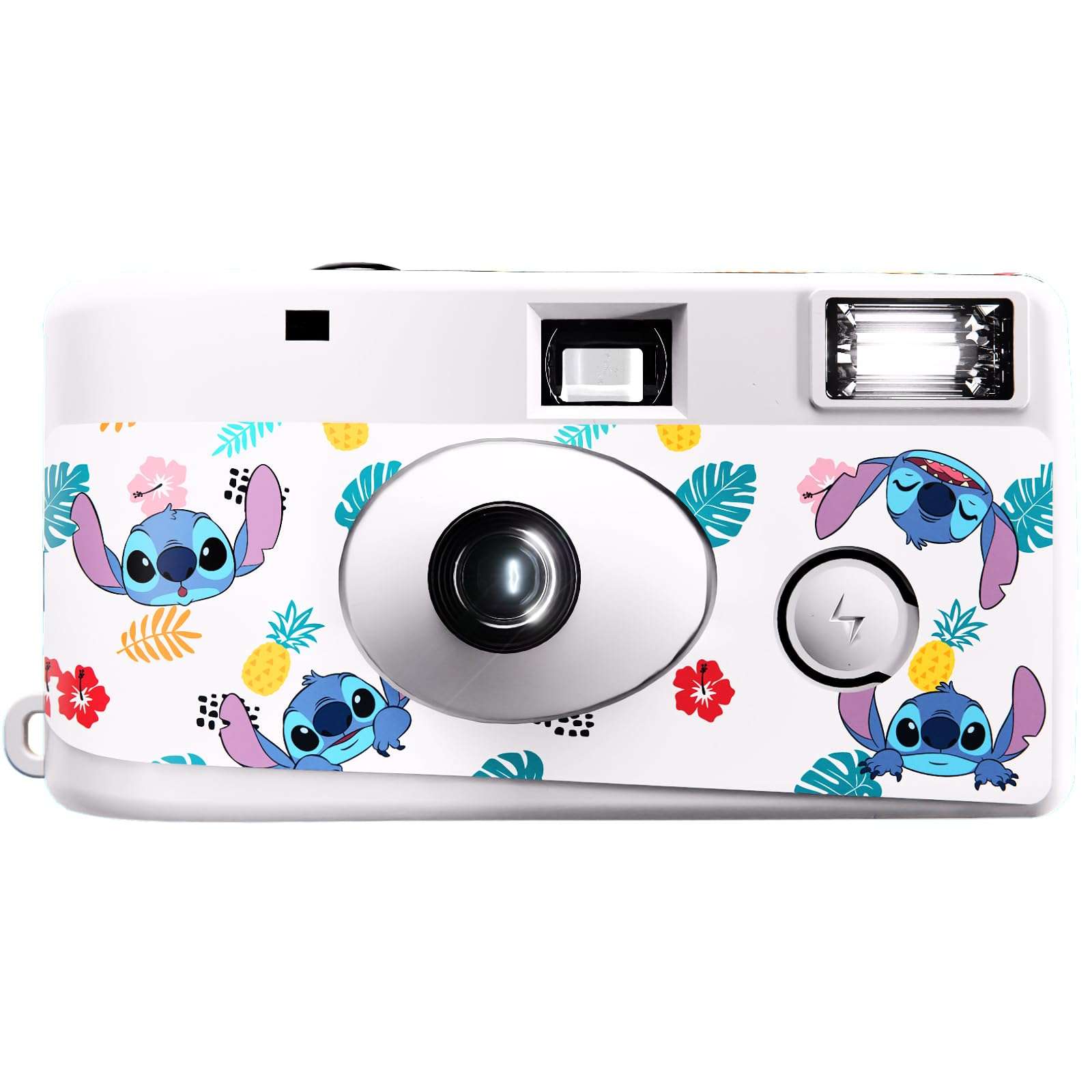 Disney Lilo and Stitch Disposable Camera with Flash – 20 Exposure Film – Lilo and Stitch Gifts for Women, Men, and All Fans of Lilo and Stitch Stuff (Stitch Faces) 1