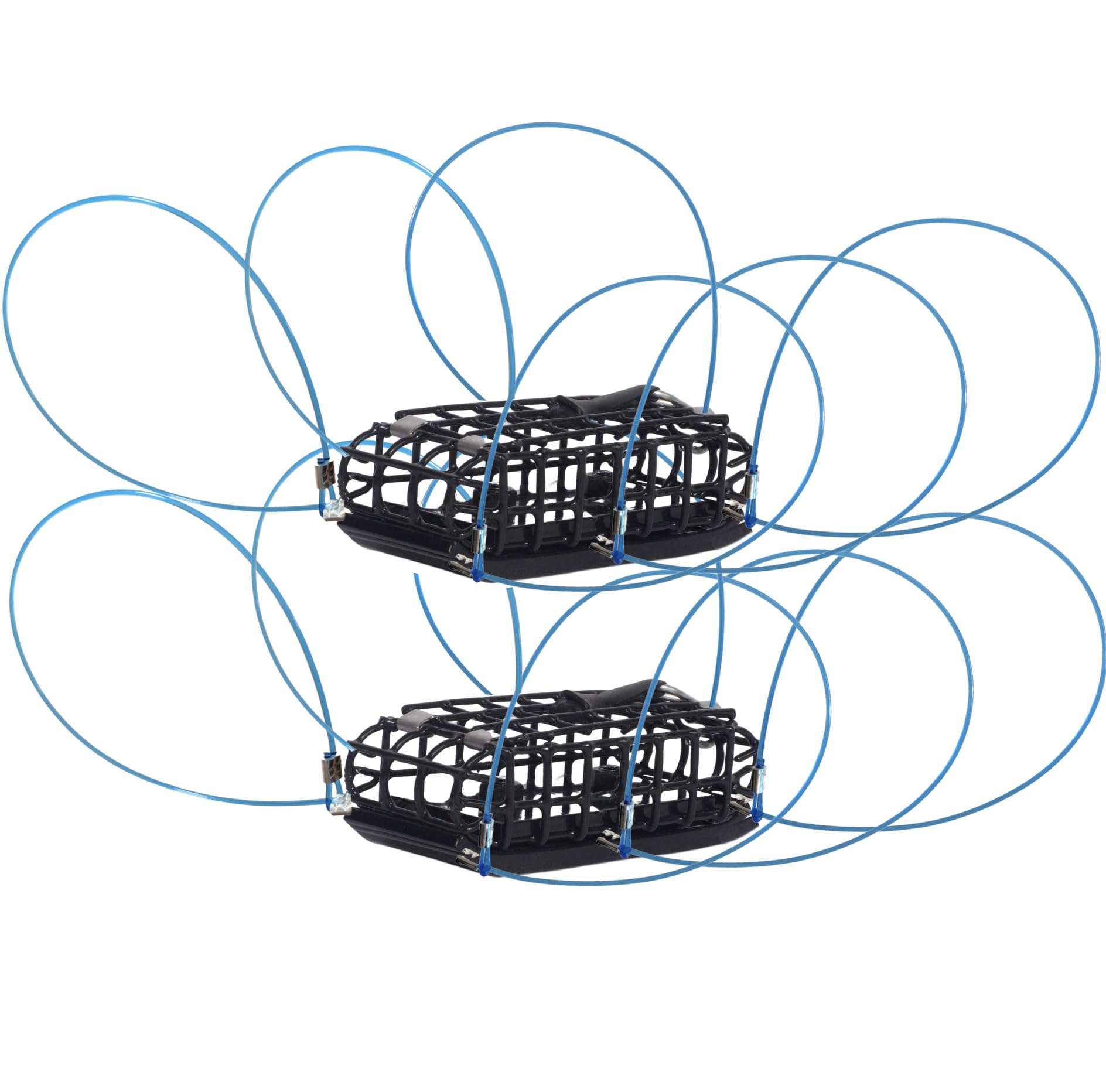 Crab Snare 10 Ounce Weighted Crab Trap Loop Trap Casting for Fishing Pole Dungness Rock Blue Crabs 6 Loops CA, OR, WA Compliant (2) 3