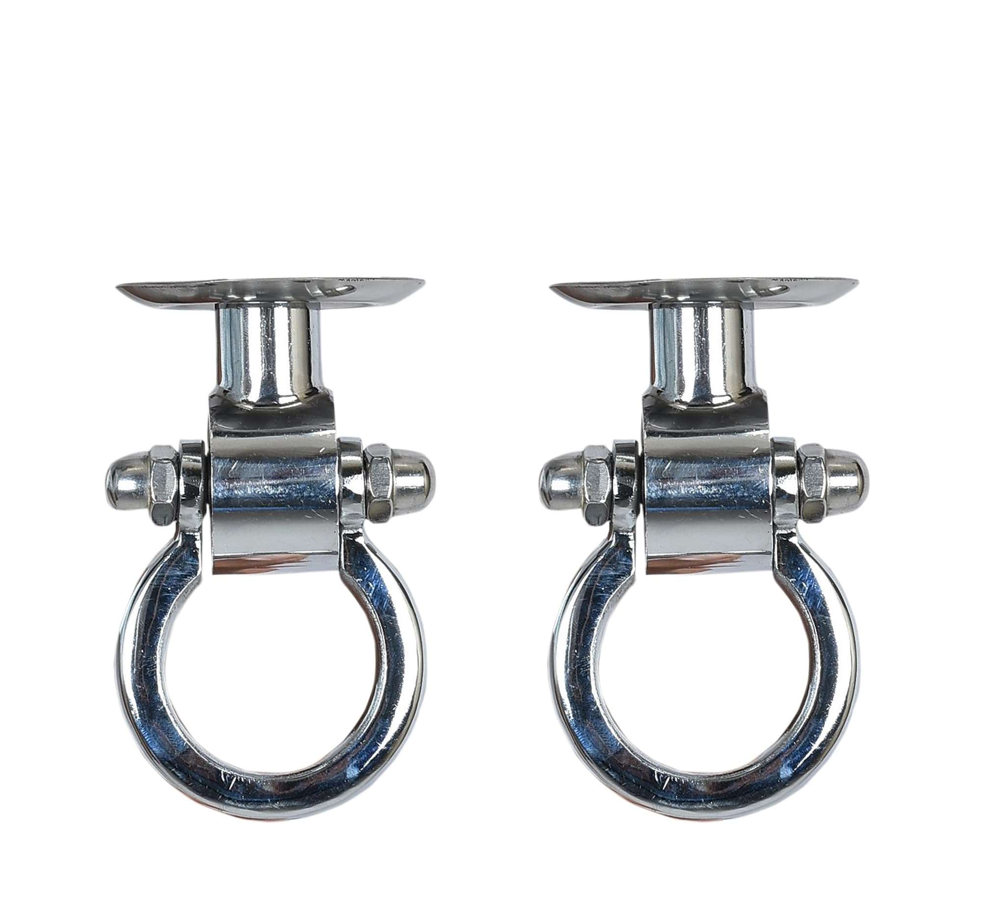 Trendy Creation Hub 350 Kg Capacity Steel Heavy Duty Hanging Hooks Bearing Kada for Patio Zhula Swing Chair Hammock Accessories Set with Anchor Fastners (Pack of 2) 4