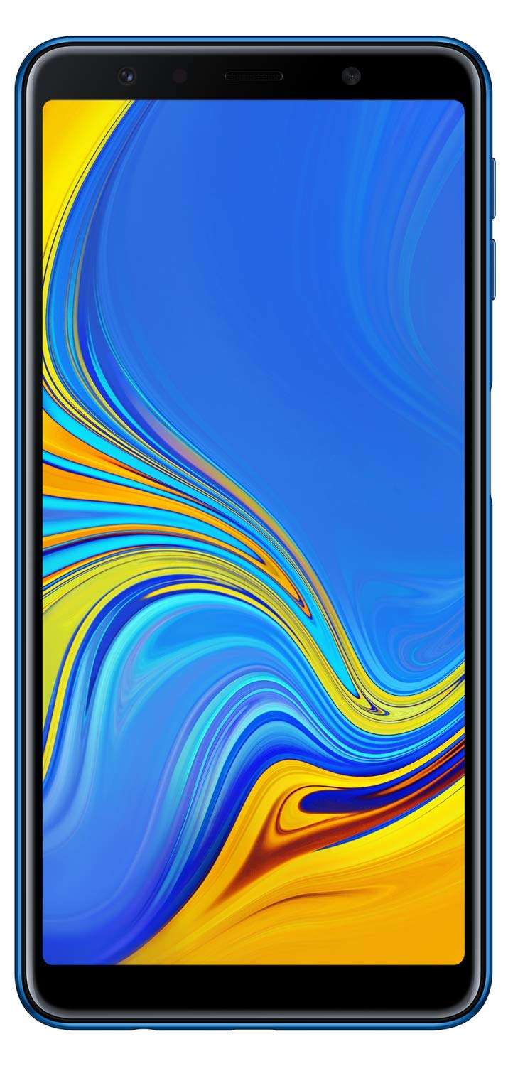 Samsung Galaxy A7 (Blue, 4GB RAM and 64GB Storage)