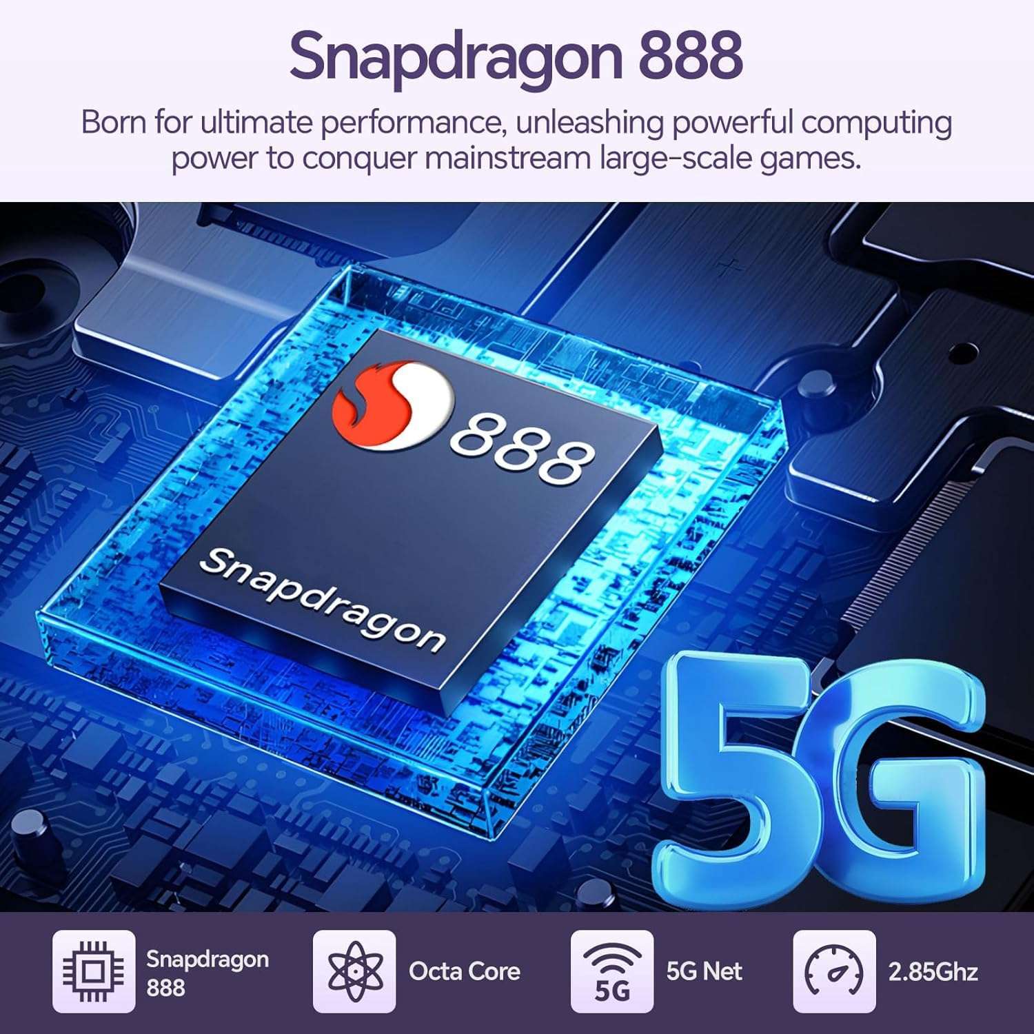 Unlocked Android Phones M24, 12GB RAM+512GB ROM Smartphone, 6.8" HD+ Display, 5000mAh Long-Lasting Battery Cell Phones, 108MP+48MP Camera, Face ID/WiFi/Bluetooth/GPS 6