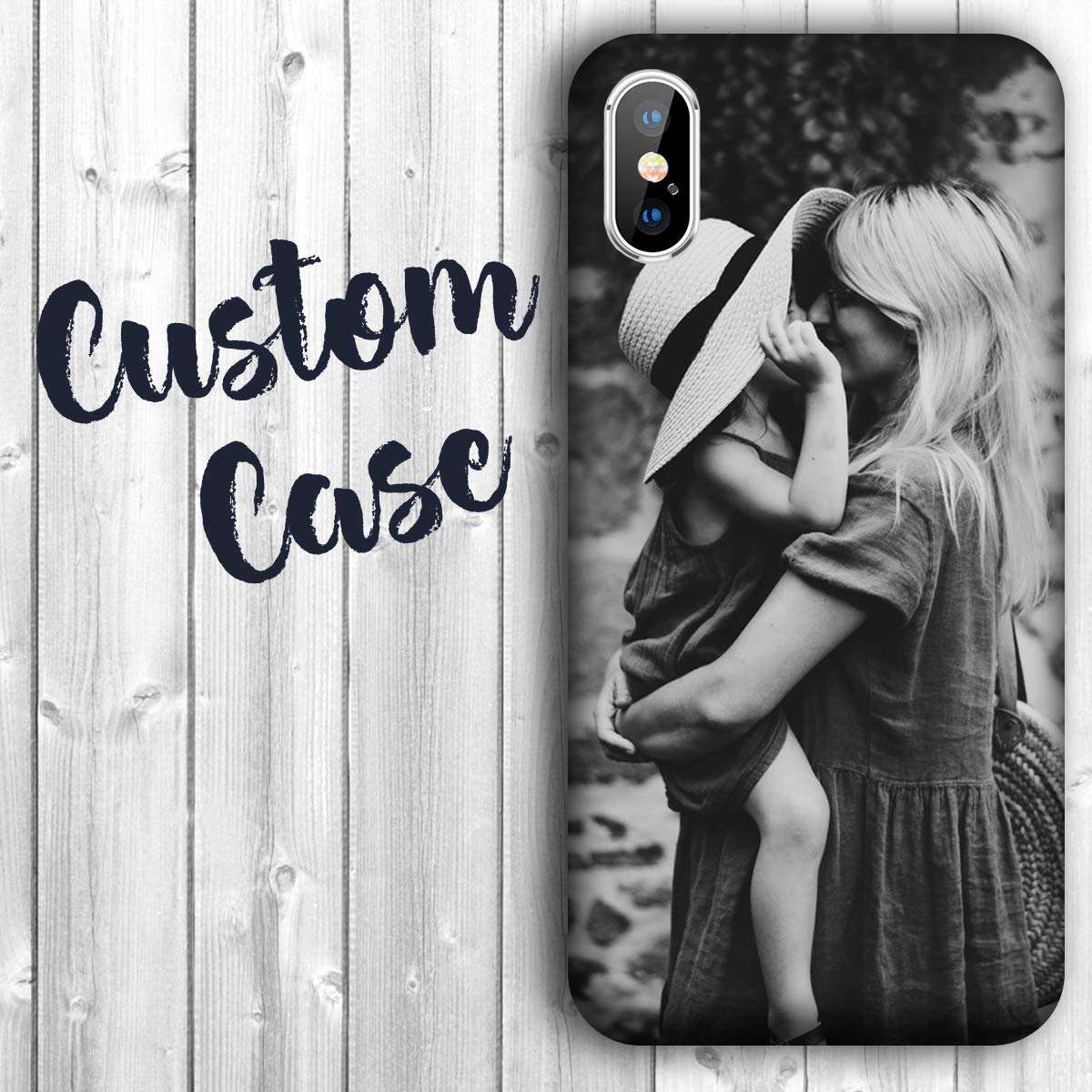 MUNDAZE Personalized Photo Phone case for iPhone Xs 5.8 Inch - Create Custom Case with Your Own Picture, Perfect Valentine Day Gift 3