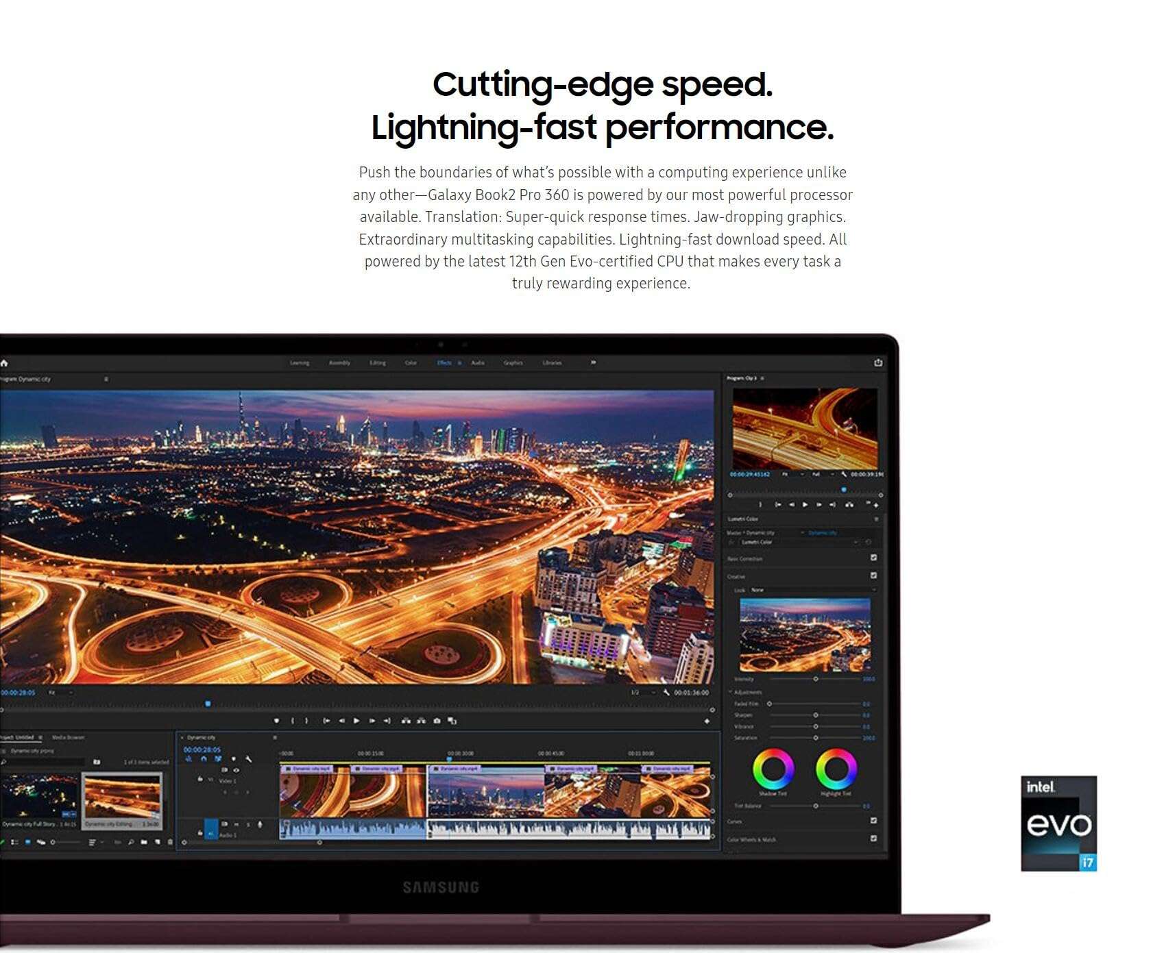 SAMSUNG Galaxy Book2 Pro 360 2-in-1 15.6” Laptop, Intel Evo Core i7-1260P, AMOLED Touchscreen, FHD Webcam, Windows11 Pro, w/S Pen & HDMI (16GB LPDDR5 RAM | 2TB SSD) 3