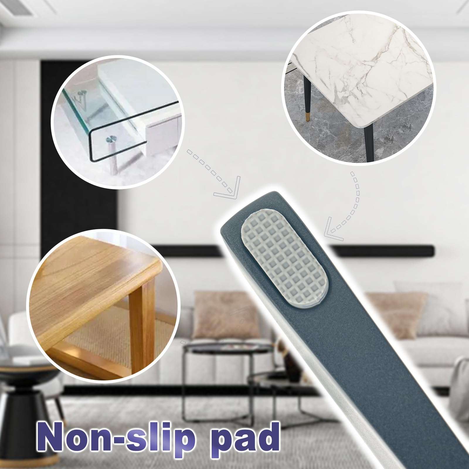 Replacement TV Base Stand, Fit for Hisense Mini-LED Smart TV 65U8H 65U8HQTUK 6