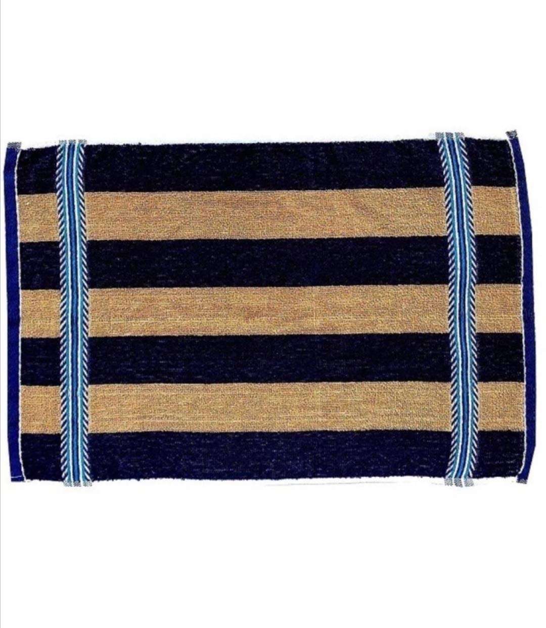 Glow Home 300 GSM Super Soft 100% Cotton Hand Towels for Gym/Workout and Bathroom | Highly Absorbent Luxury Striped Printed Hand Towel Set for Men Women, Pack of 6, 14 x 21 Inches, Multicolor 5