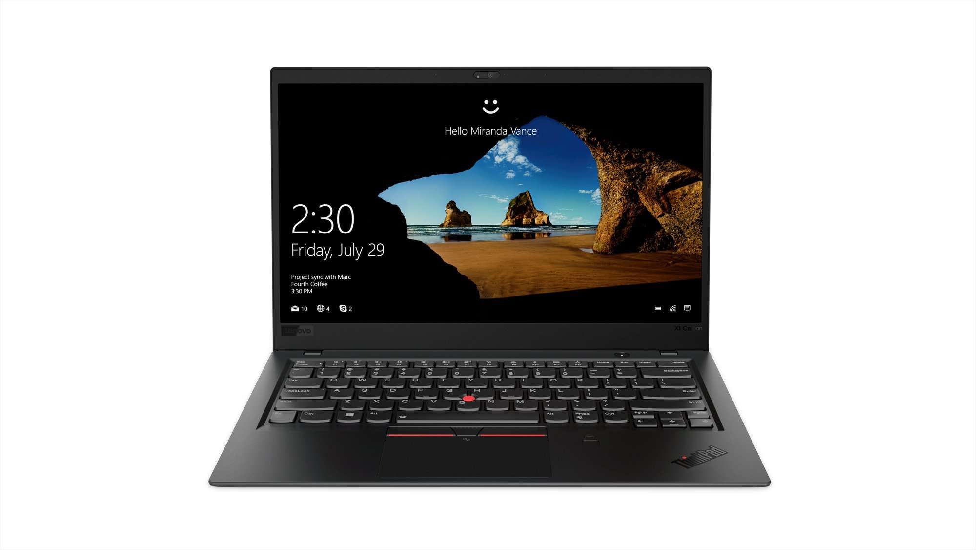 Lenovo ThinkPad X1 Carbon 6th Gen Laptop, 14.0in FHD (1920x1080) Touchscreen, 8th Gen Intel Core i7-8650U, 16GB LPDDR3, 512GB SSD, FP Reader, Windows 10 Pro (Renewed) 1