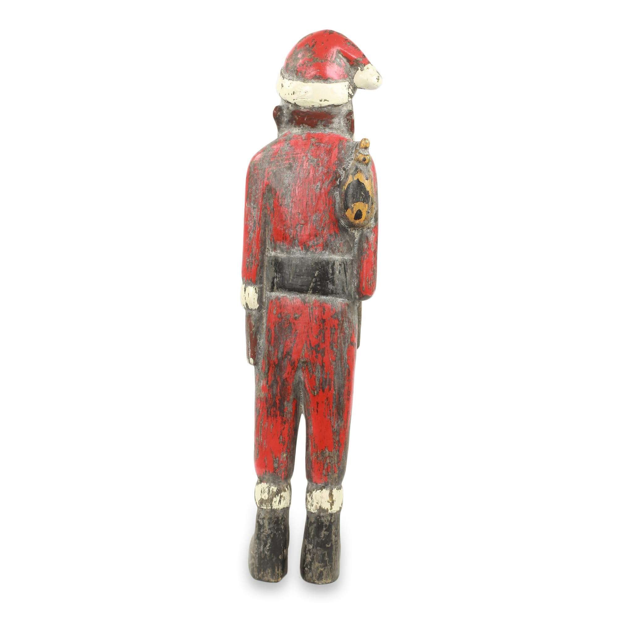 NOVICA Hand Carved Painted Wood Holiday Decor Santa Claus Sculpture, Father Christmas' 5