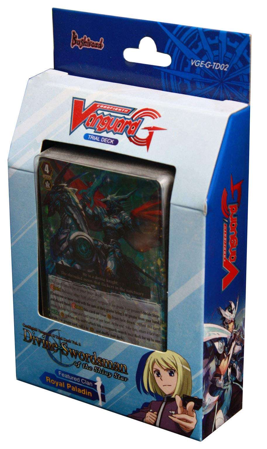 Divine Swordsman of the Shiny Star - Cardfight Vanguard G Gear Chronicle TCG English VGE-G-TD02 Starter Trial Deck - 50 cards