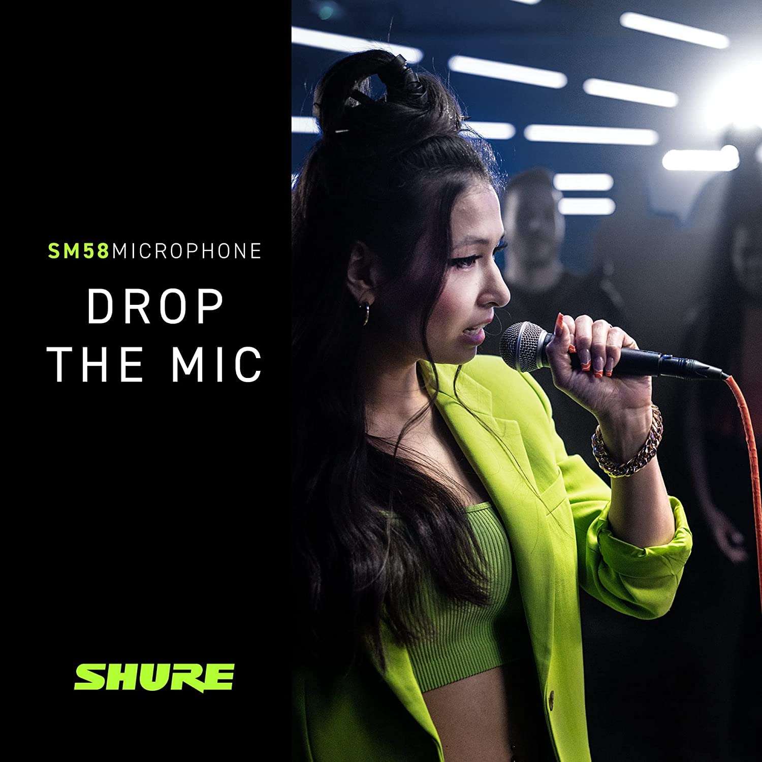 Shure SM58 Pro XLR Dynamic Microphone - Professional Studio & Live Performance Cardioid Mic for Vocals, Podcasting, and Recording (SM58-LC) 6