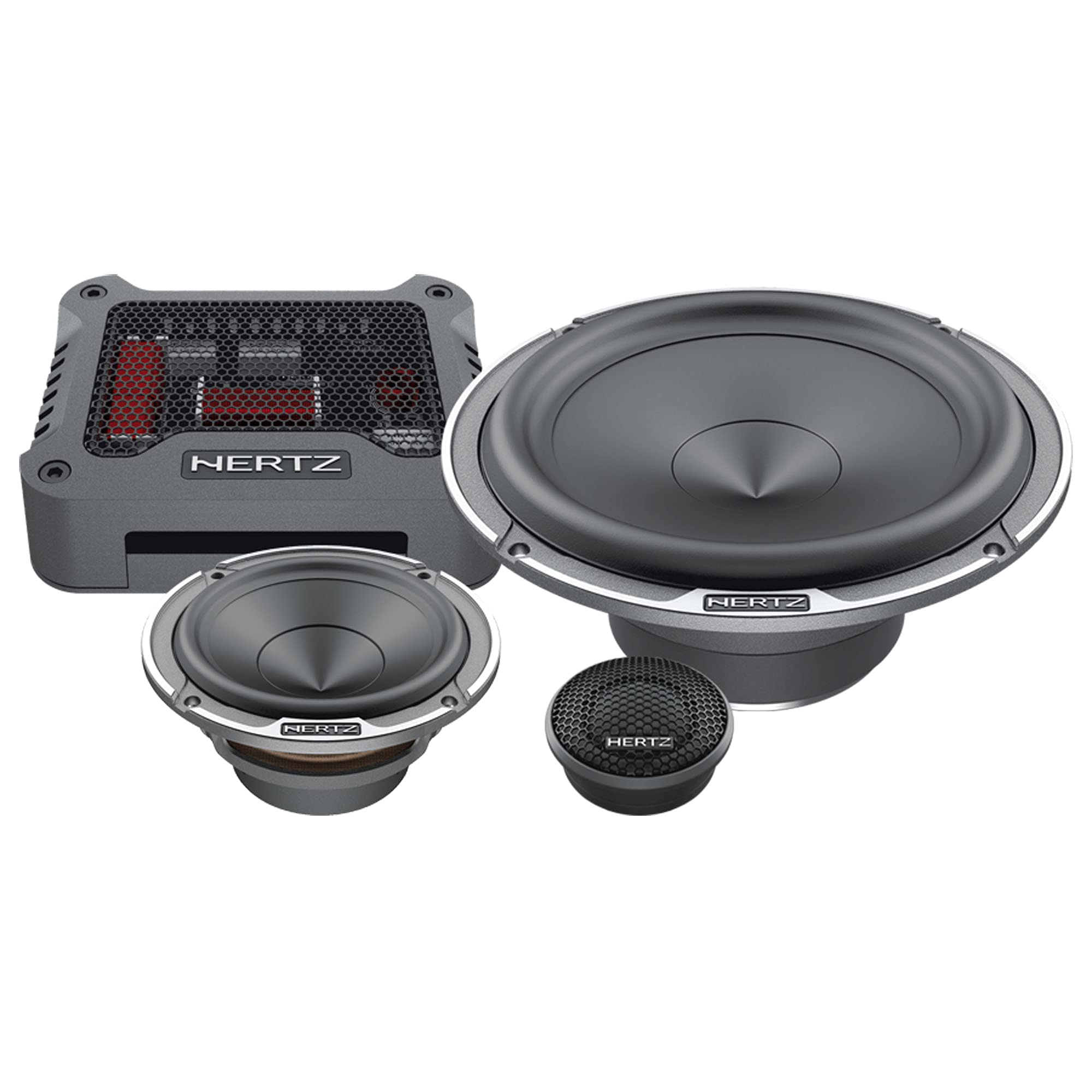 HERTZ Mille Pro Series MPK 1633 6.5" Three-Way Pro Audio Component System