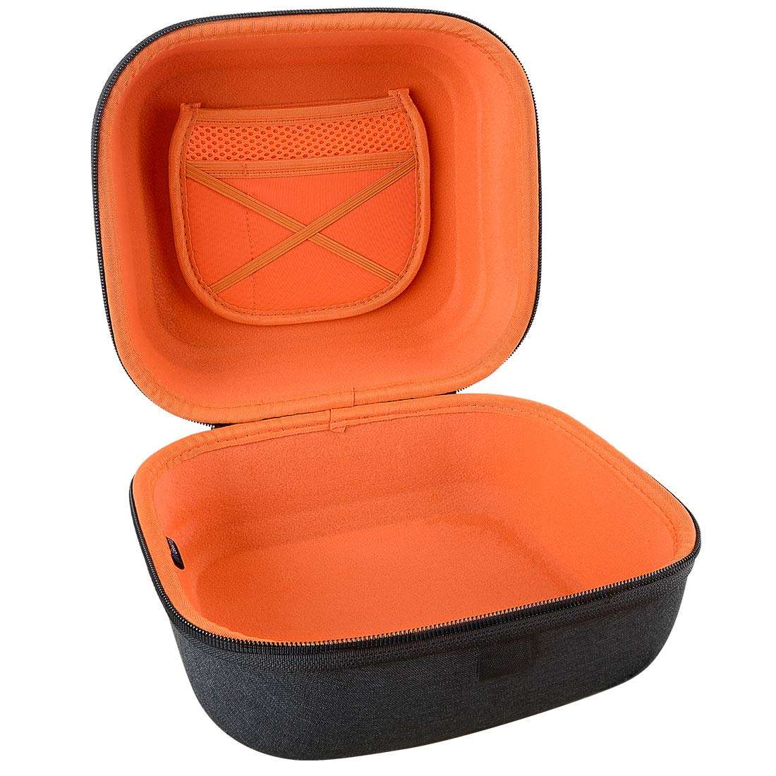 Geekria Shield for Large-Sized Over-Ear Headphones Case Compatible with HiFiMAN HE 400i, HE 6se, HE 5se, Replacement Protective Hard Shell Travel Carrying Bag with Cable Storage (Dark Grey) 2