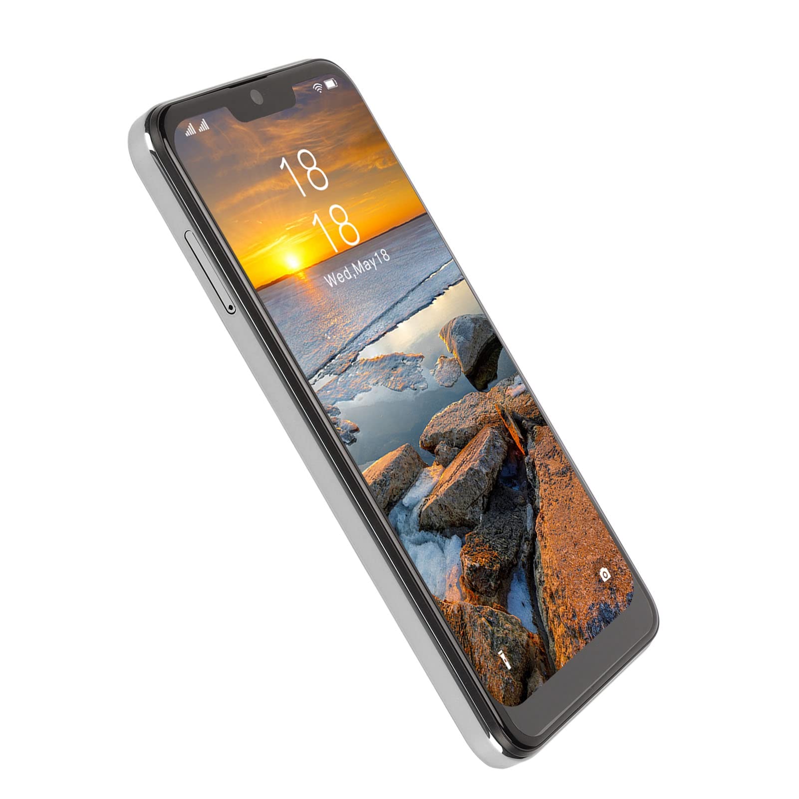 Unlocked Smartphone, MTK6889 Deca Core 16MP Rear 8MP Front Camera White 6.1 4GB RAM 32GB ROM 100-240V (US Plug)