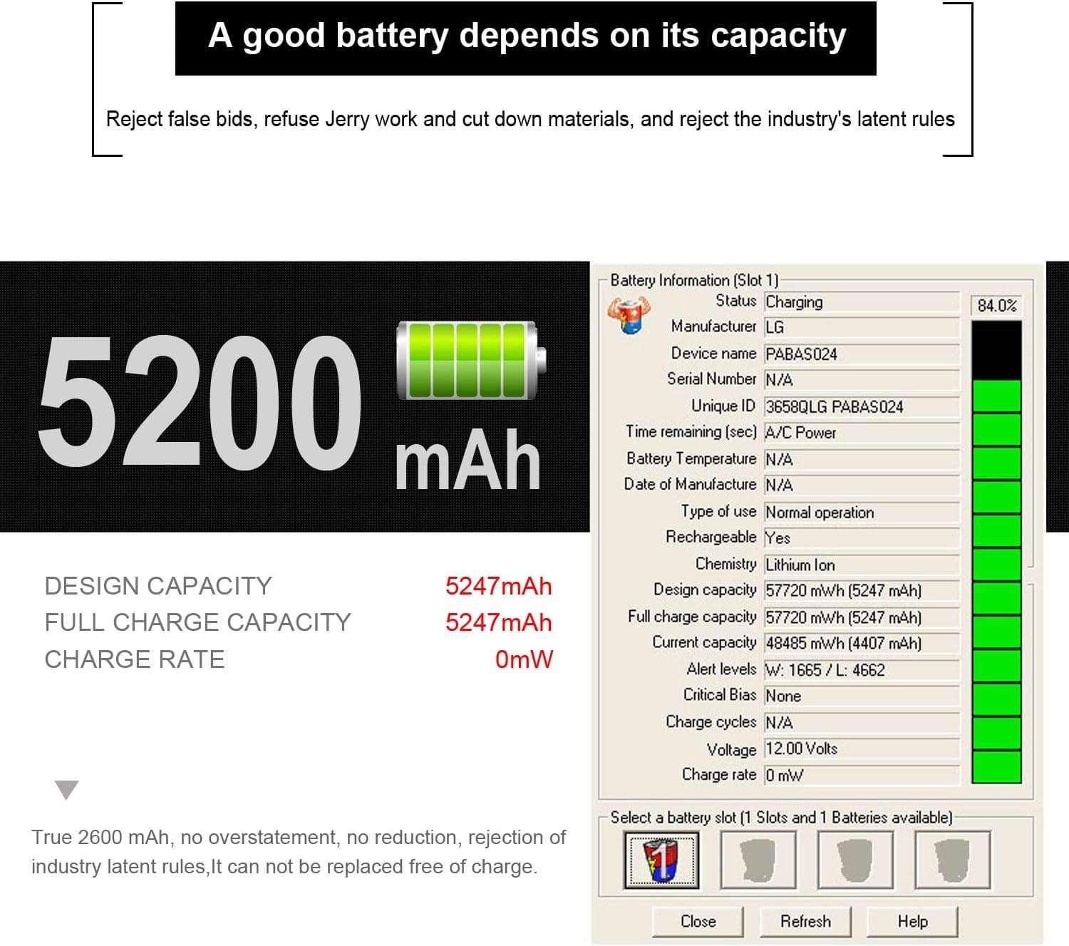 Rockety L09L6Y02 Lenovo Battery Compatible Lenovo L09S6Y02 IdeaPad G560 G460 Z370 B570 B575 Z560 Z575 V470 G475 G565 Z465 L09M6Y02 L10C6Y02 B480 G560E Laptop Computer Batteries(Full 2600mAh Cell) 2