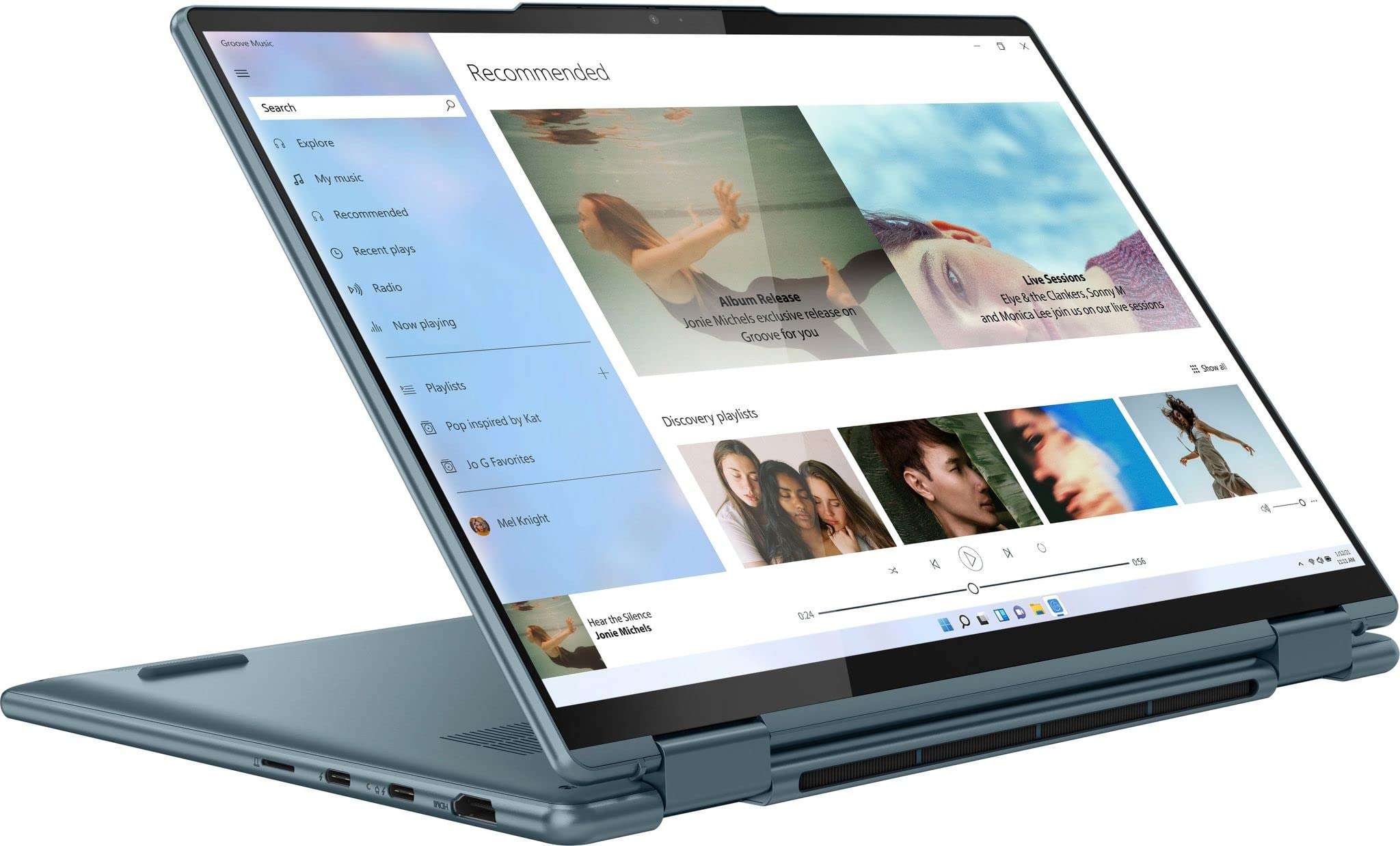 LENOVO Newest Yoga 7i 14" 2.2K Touchscreen 2-in-1 Laptop, Intel i7-1255U 10Cores, Iris Xe Graphics, 16GB LPDDR5 1TB SSD, WI-FI 6e, Thunderbolt 4, HDMI, Backlit Keyboard, Fingerprint, Win10 Pro 2
