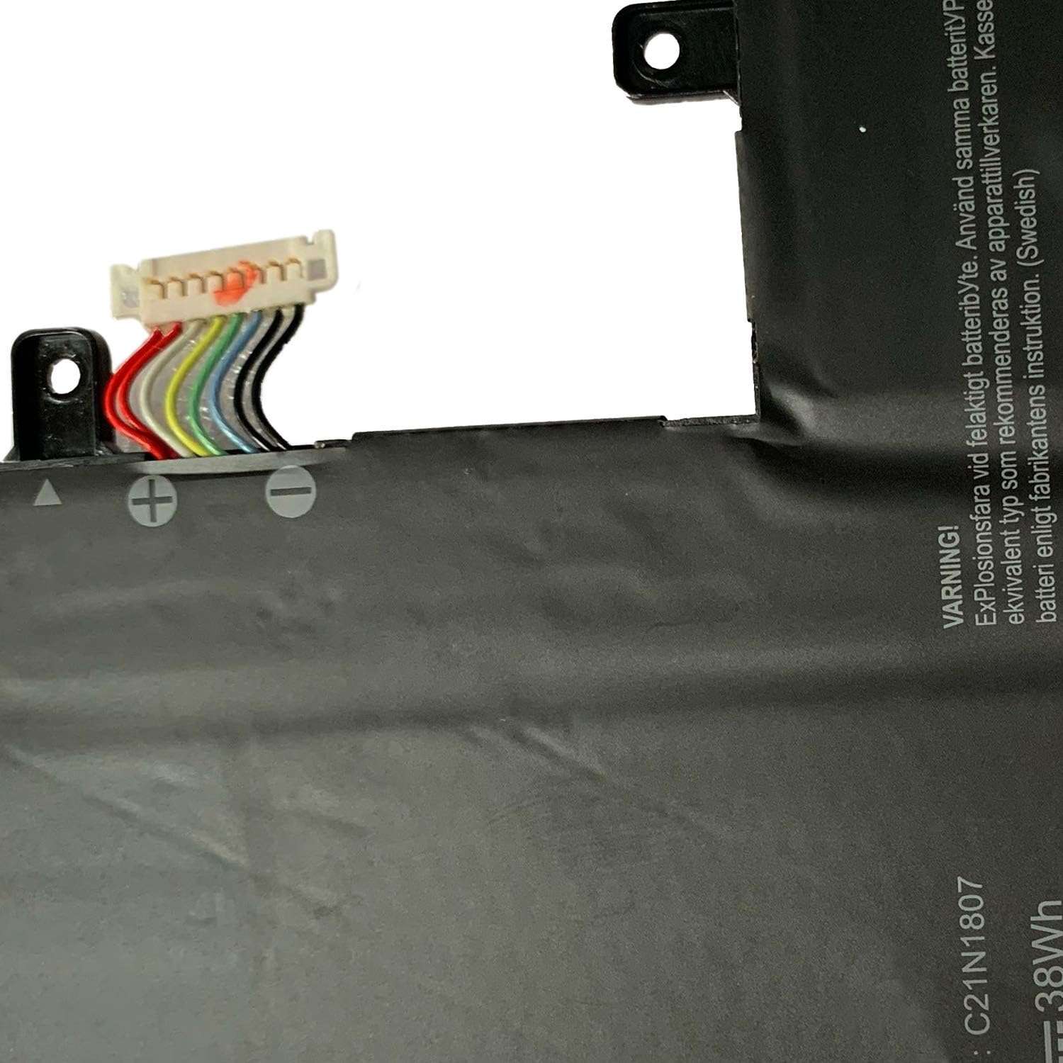 OUWEE C21N1807 Laptop Battery Compatible with Asus C223NA-1A C223NA-1B ChromeBook C223NA-DH02 GJ0025 VivoBook E12 E203NA-FD020TS FD048T FD088T FD026T Series C21PiCH 0B200-03040000 7.7V 38Wh 4940mAh 2