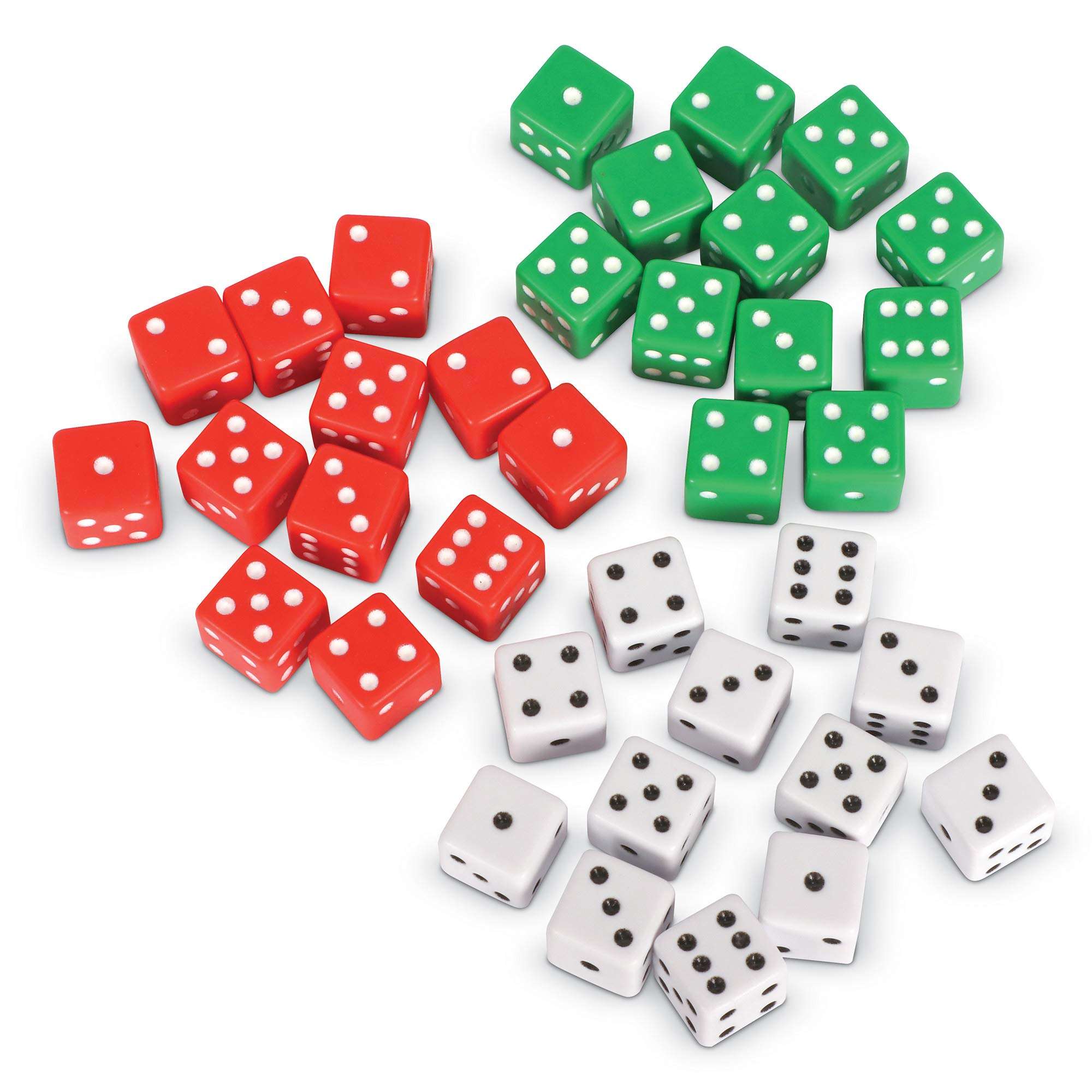 Learning Resources Dot Dice, Math Manipulative, Probability Dice, Board Game Dice, Set of 36, ages 3+ 4