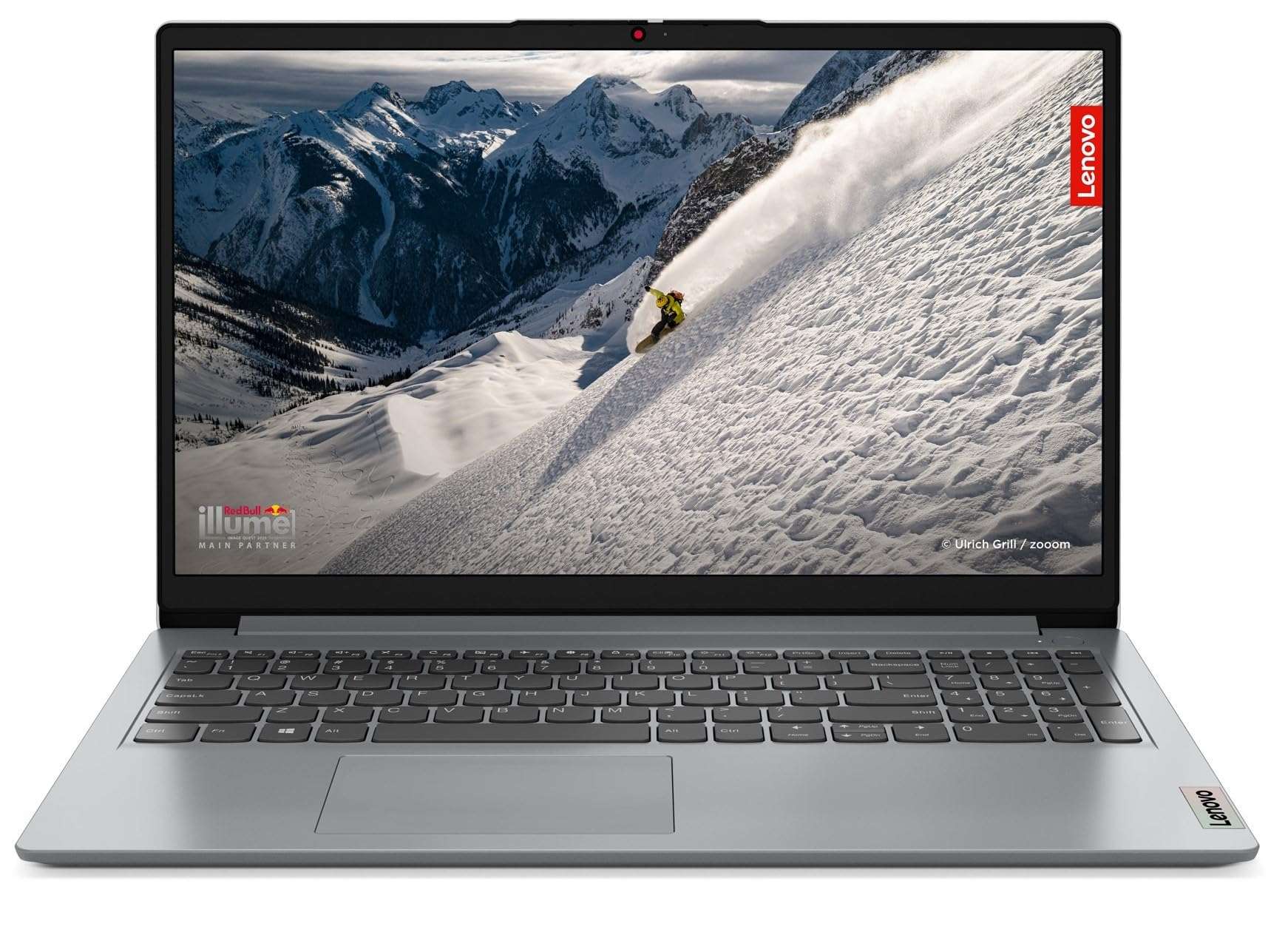 Lenovo IdeaPad 1 Intel Core Celeron N4020 14" HD Thin and Light Laptop (8 GB/256GB SDD/Windows 11 Home/1Yr Warranty/Cloud Grey/1.3Kg), 82V6005EIN 1