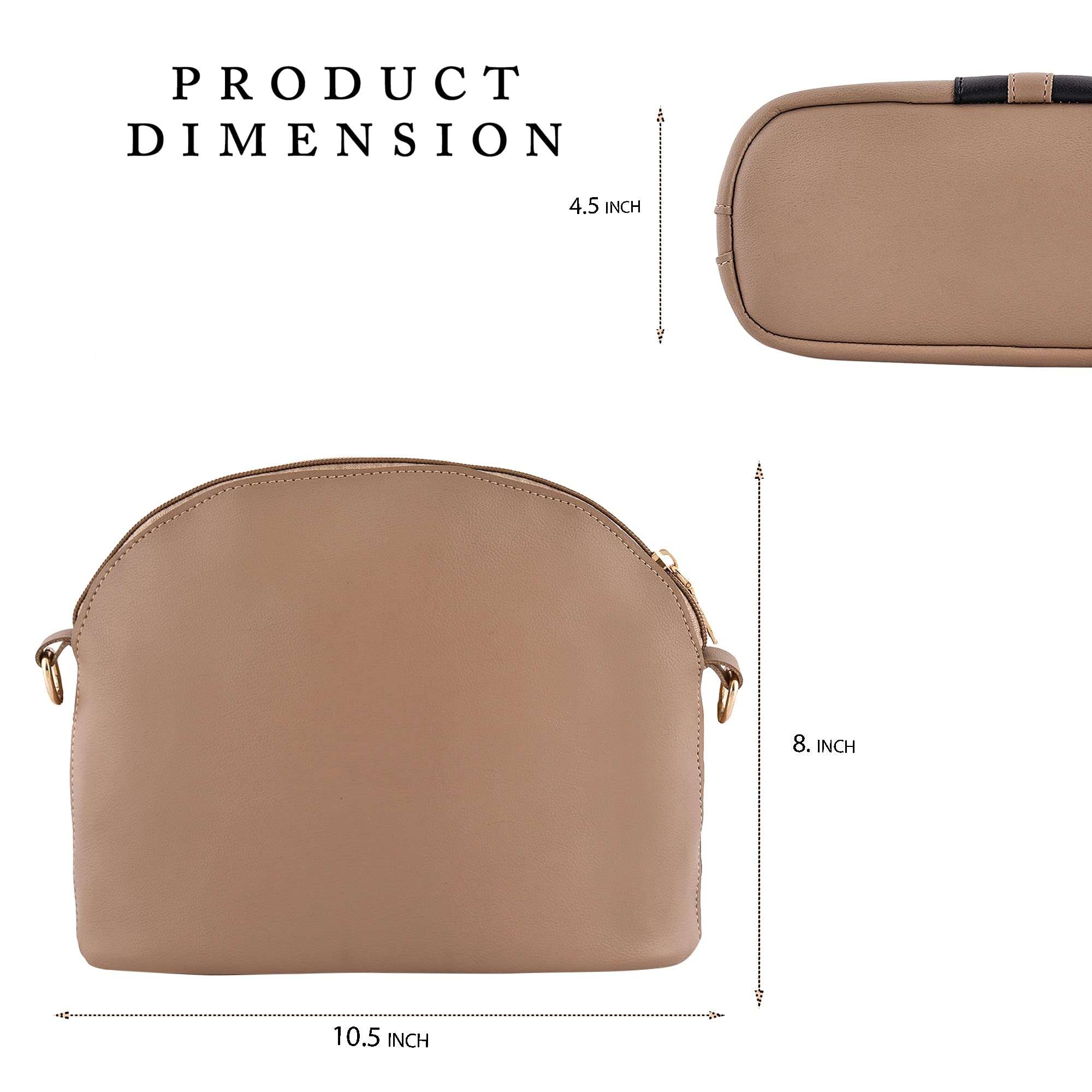 LaFille Women's Sling Bag | Ladies Purse Handbag (Pack of 5) 5