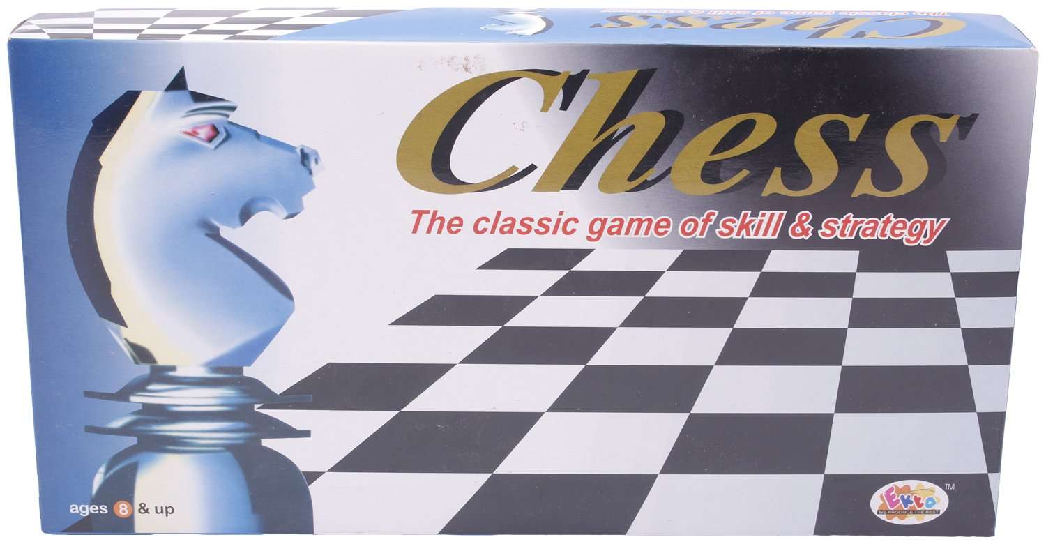 Upheavel Chess and Checkers Board Game (Multicolour)