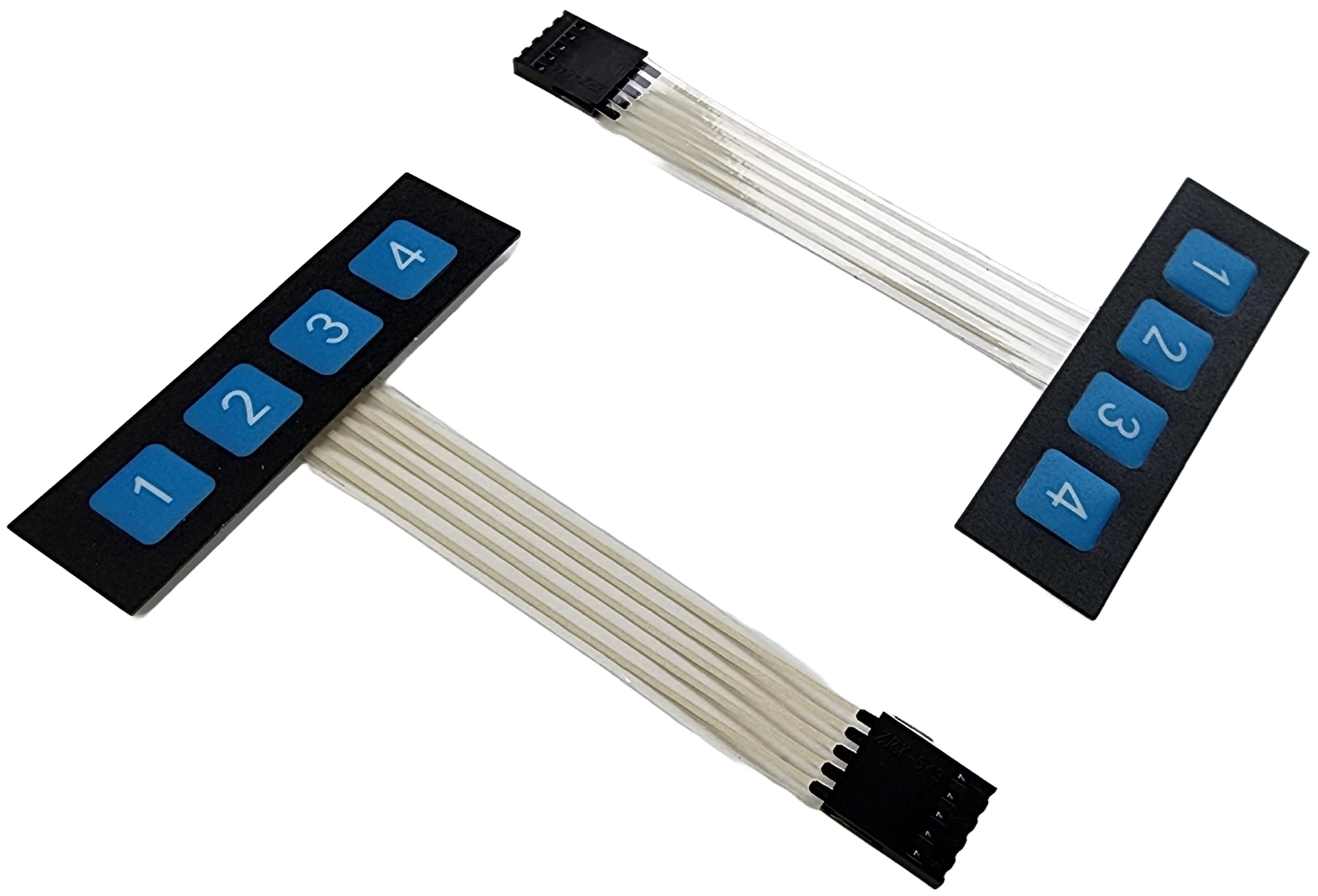DIYables Keypad 1x4 for Arduino, ESP32, ESP8266, Raspberry Pi, 2 Pieces