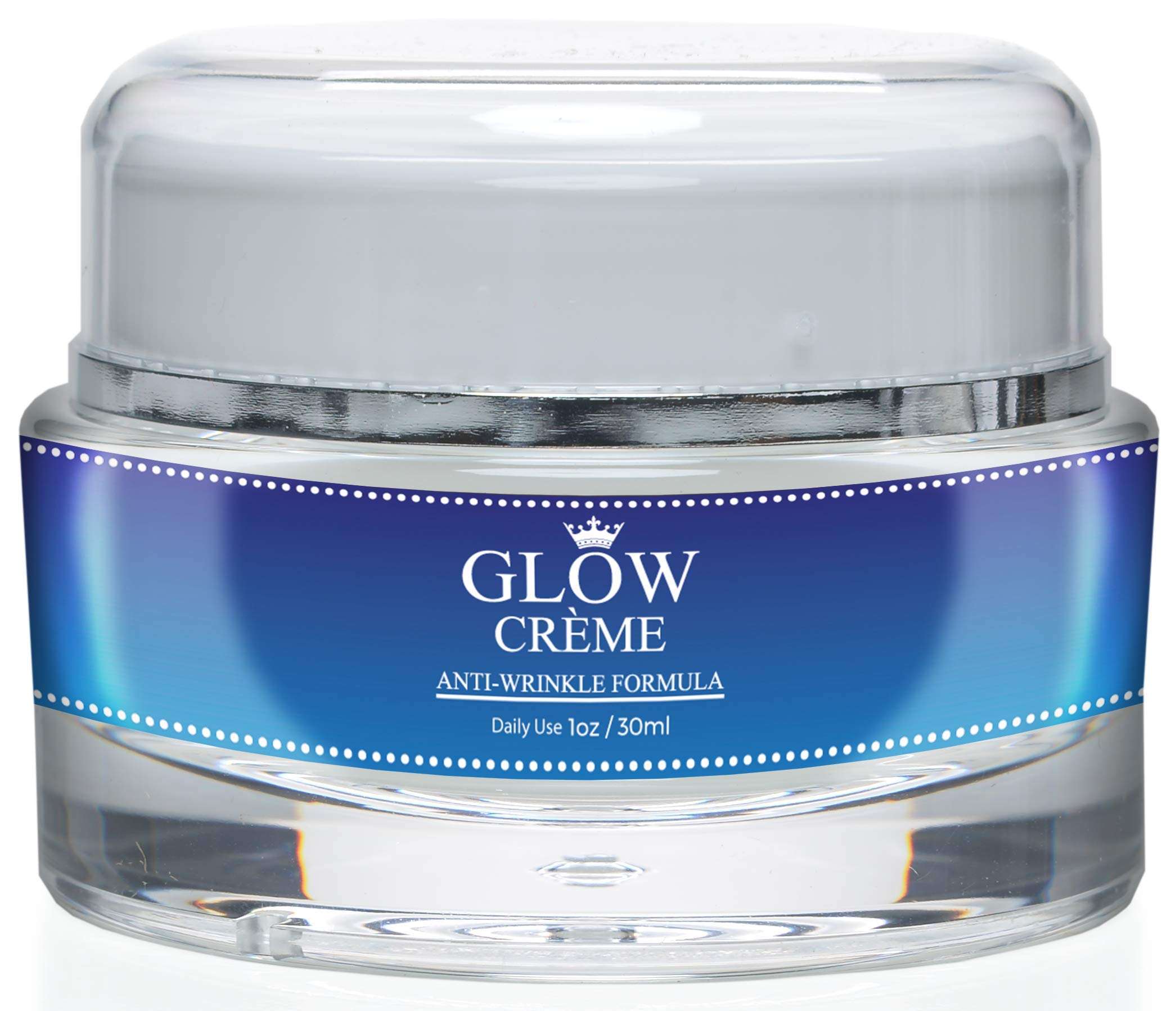 Glow Creme- Anti Wrinkle Formula- For Daily Use- 30/ml 1oz 1