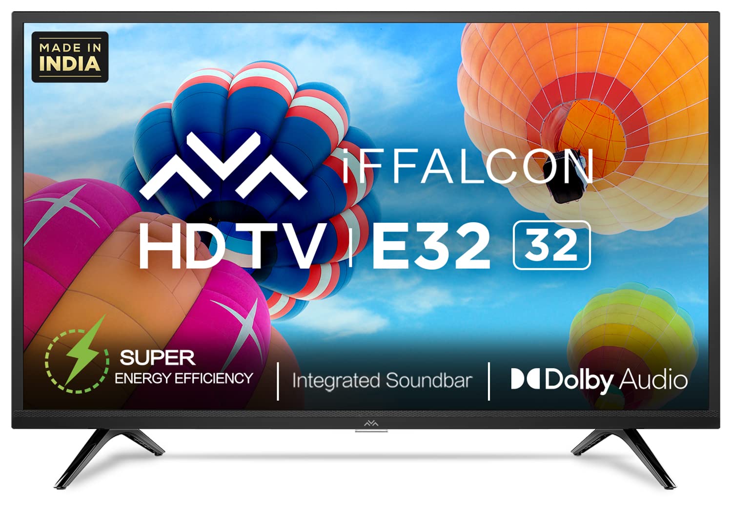 iFFALCON 80 cm (32 inches) HD Ready LED TV 32E32 (Black)