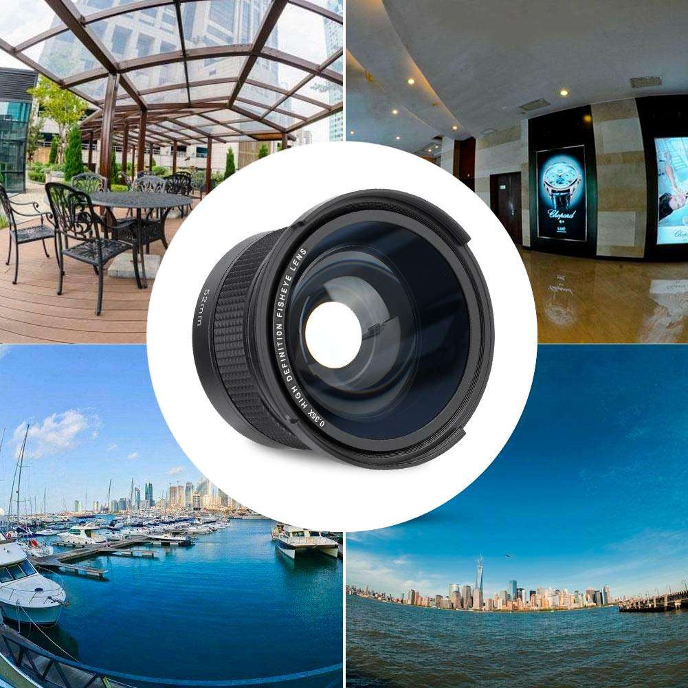 MUNEFE Fish Eye Camera Lens, Wide Anle Fisheye Lens, Camera Lens, Suitable for Captu Vast Landscapes with Enhanced Clarity and Depth 6