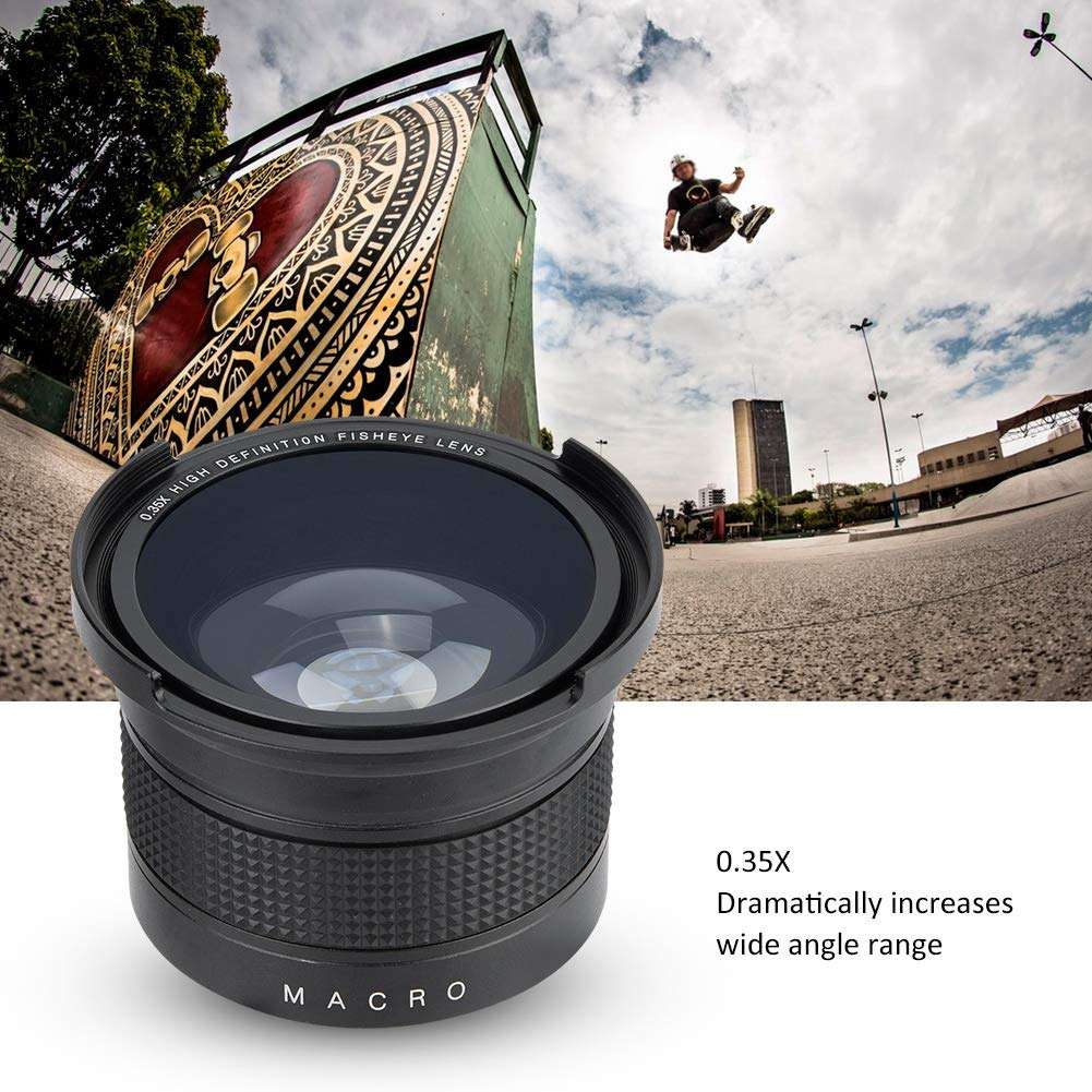 MUNEFE Fish Eye Camera Lens, Wide Anle Fisheye Lens, Camera Lens, Suitable for Captu Vast Landscapes with Enhanced Clarity and Depth 4