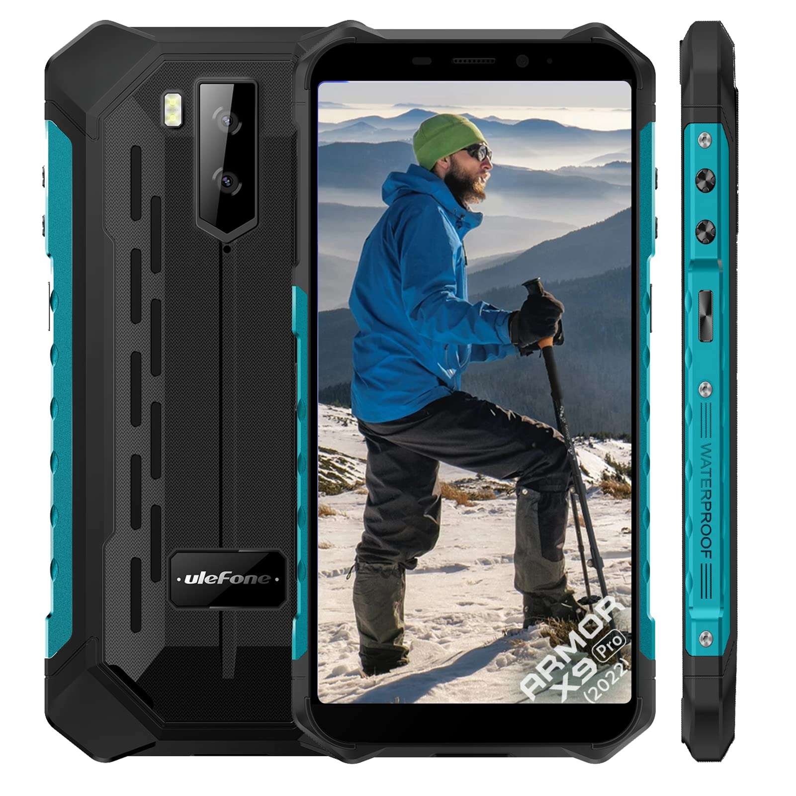 Ulefone 5G Unlocked Phones, Note 18 Ultra, Blue 1