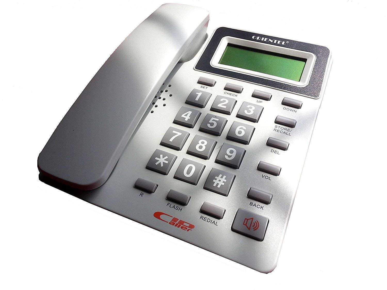 Dhruheer Basic KX-T1566 Landline Caller ID and Speaker Phone Ringer Corded Landline Telephone for Office and Home Purpose 5