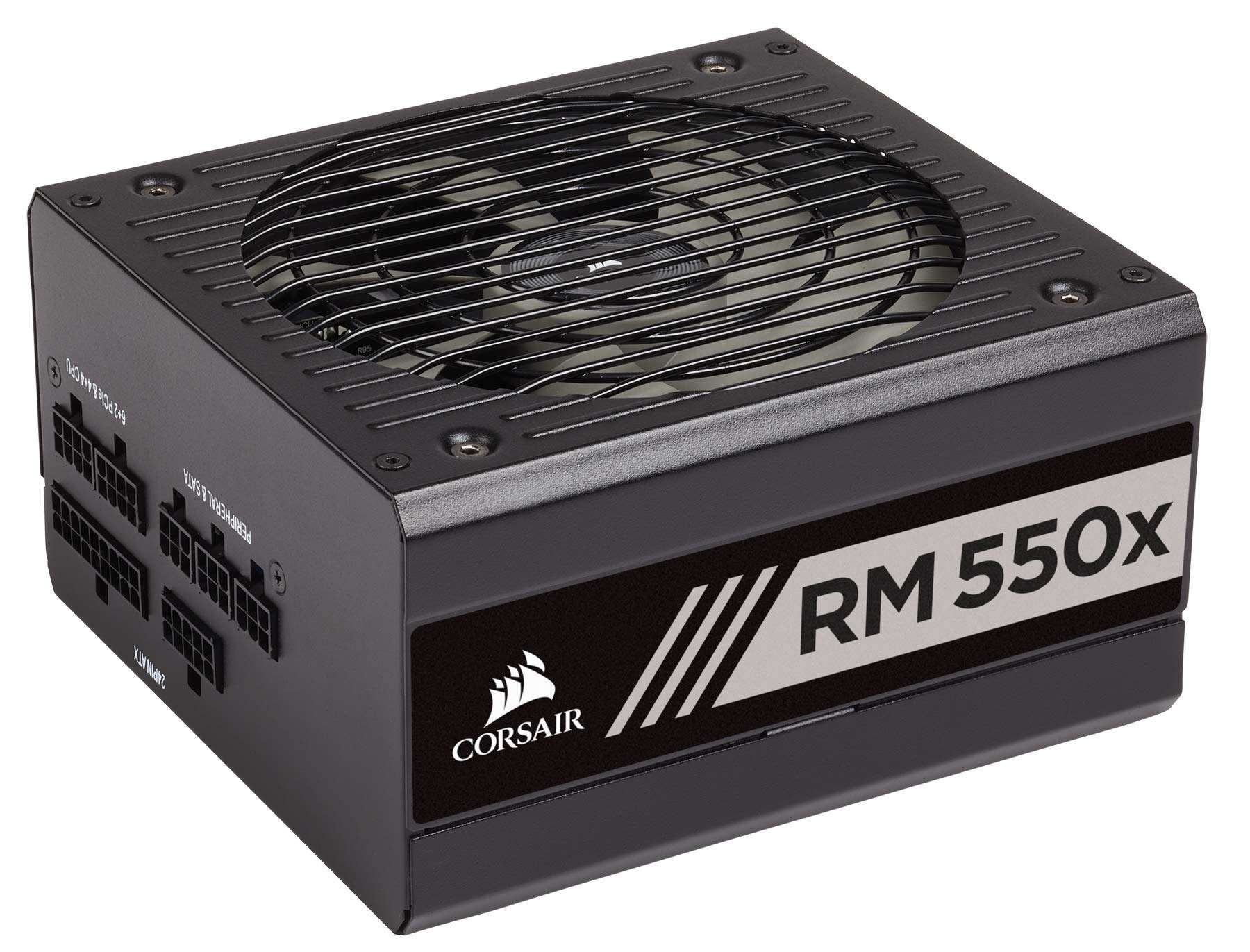 Corsair RM550x 80+ Gold, 550 Watts, Fully Modular ATX Power Supply - Black