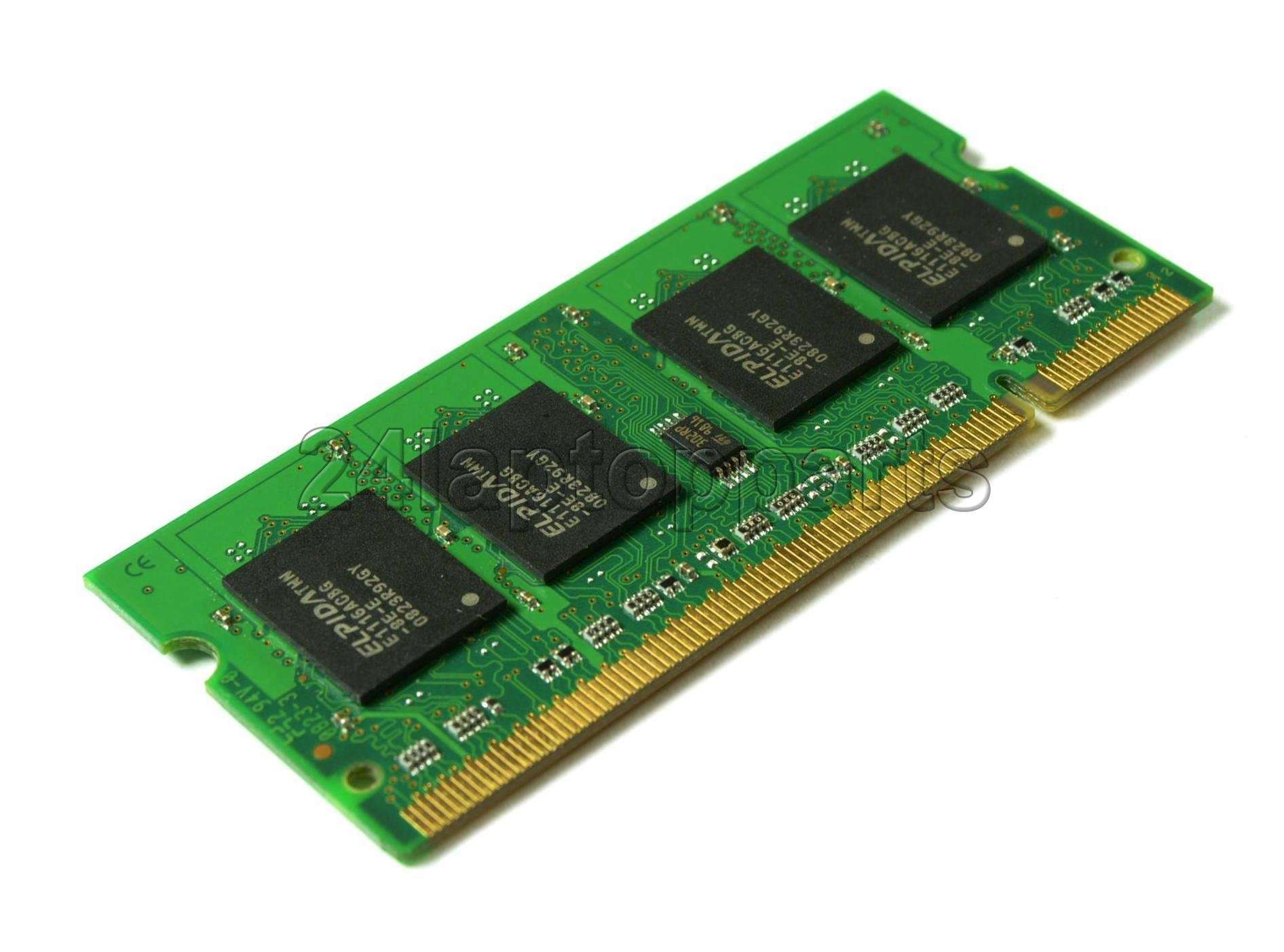 ELPIDA 1GB DDR2-800 LAPTOP MEMORY EBE11UE6ACUA-8G-E 2